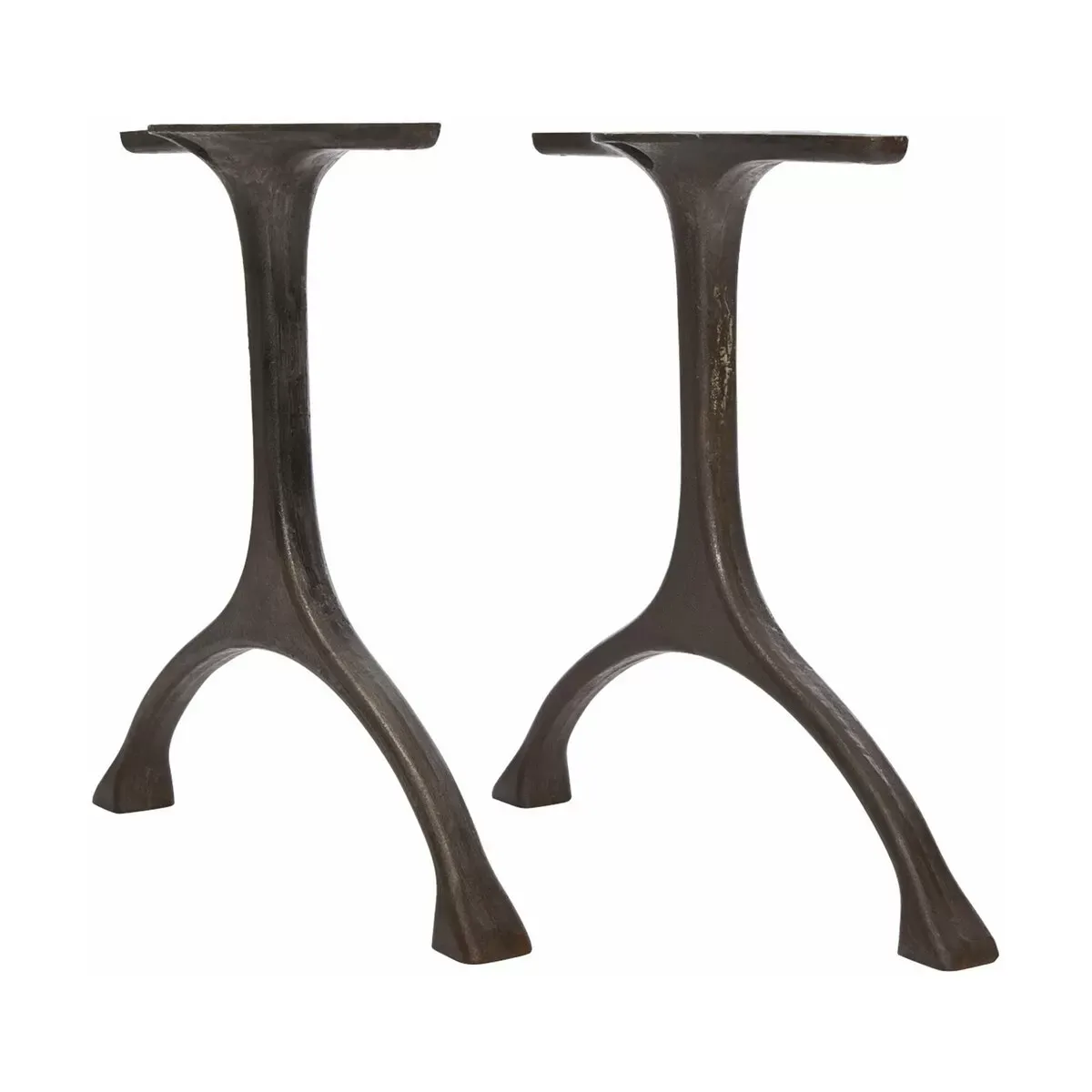 2 pieds de table en fer brut Maiden - NORR11