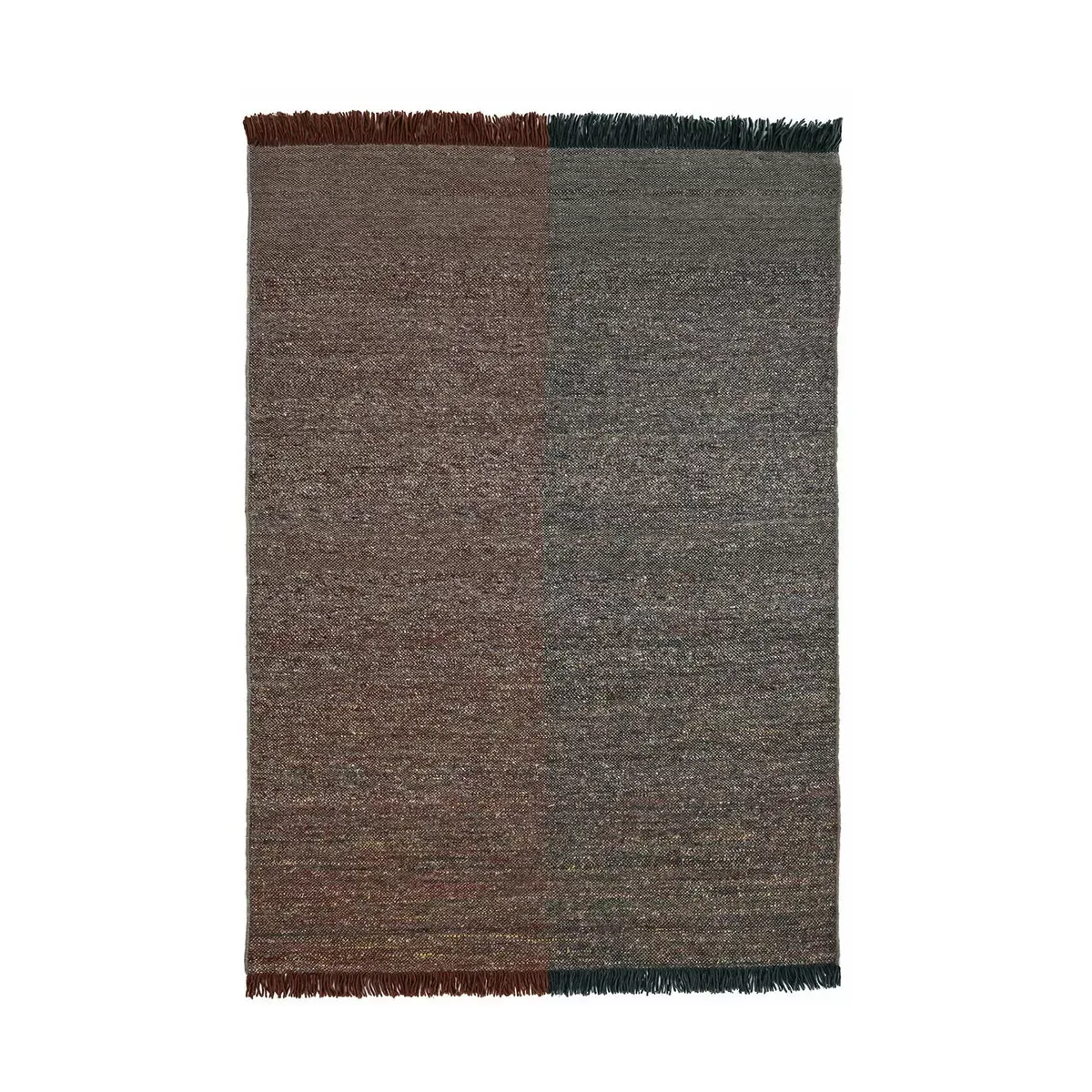 Tapis dhurrie en laine multicolore 170x240 cm Re-Rug 1 - Nanimarquina