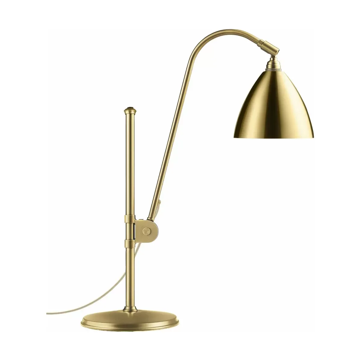Lampe de table dorée en laiton BL1 - Gubi