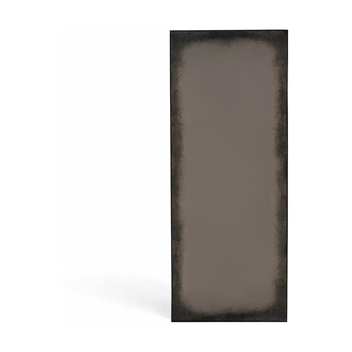 Miroir en bronze rectangulaire vieilli 80 x 200 cm Clear - Etnicraft Accessories