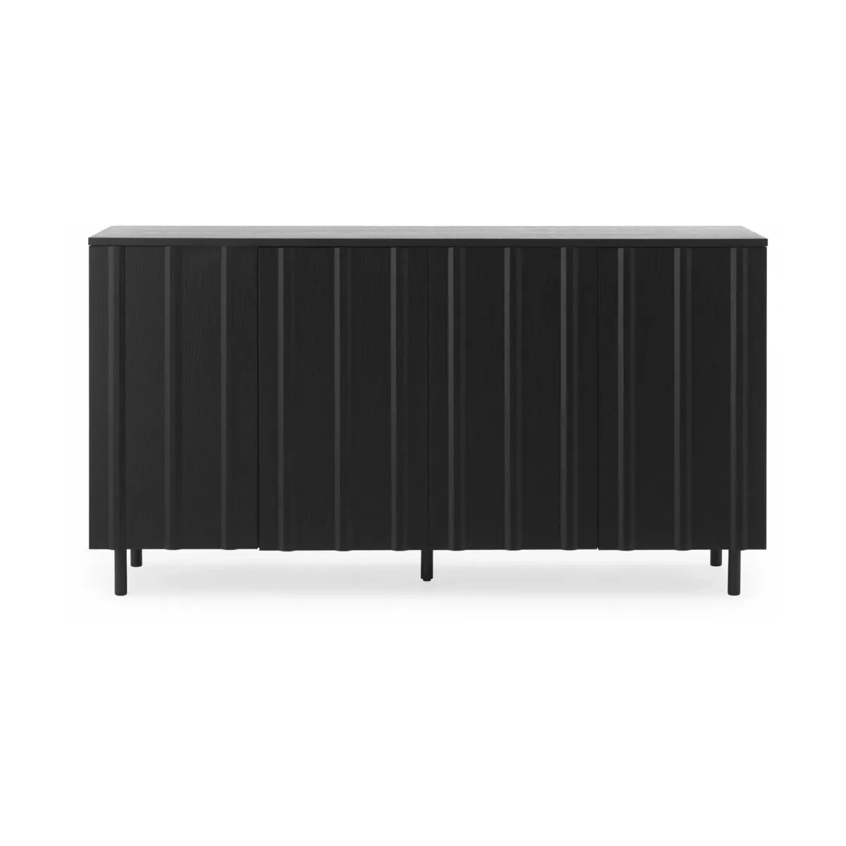 Buffet noir Rib Soft noir - Normann Copenhagen