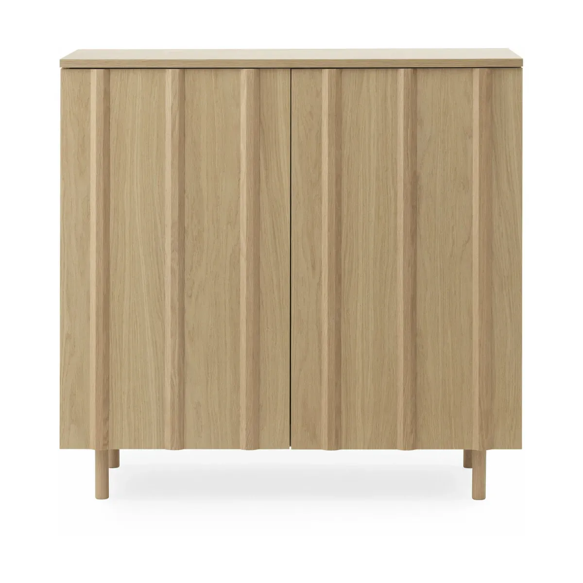 Cabinet bas chêne Rib Oak - Normann Copenhagen