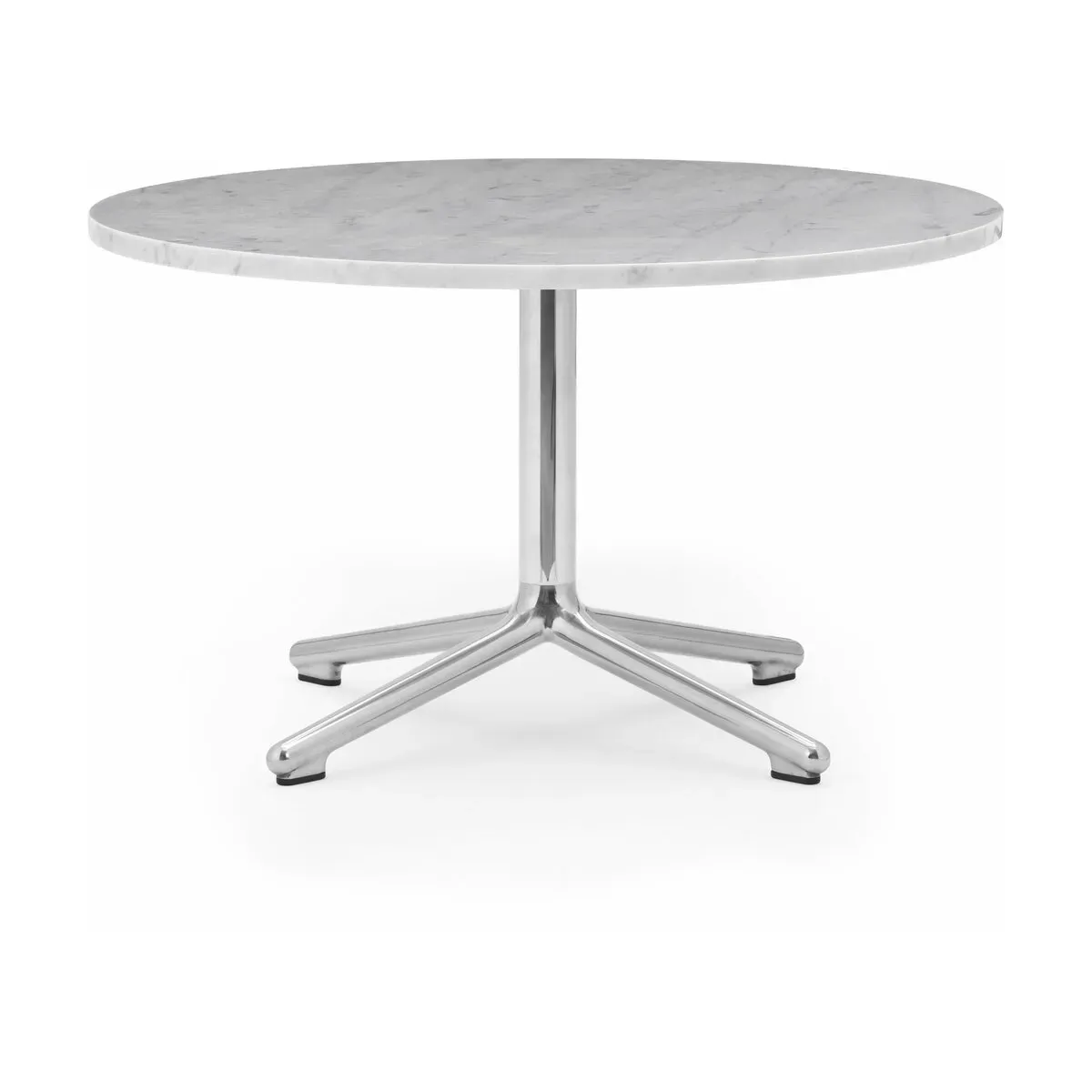 Table basse en aluminium et en marbre 70 cm Lunar Marble - Normann Copenhagen