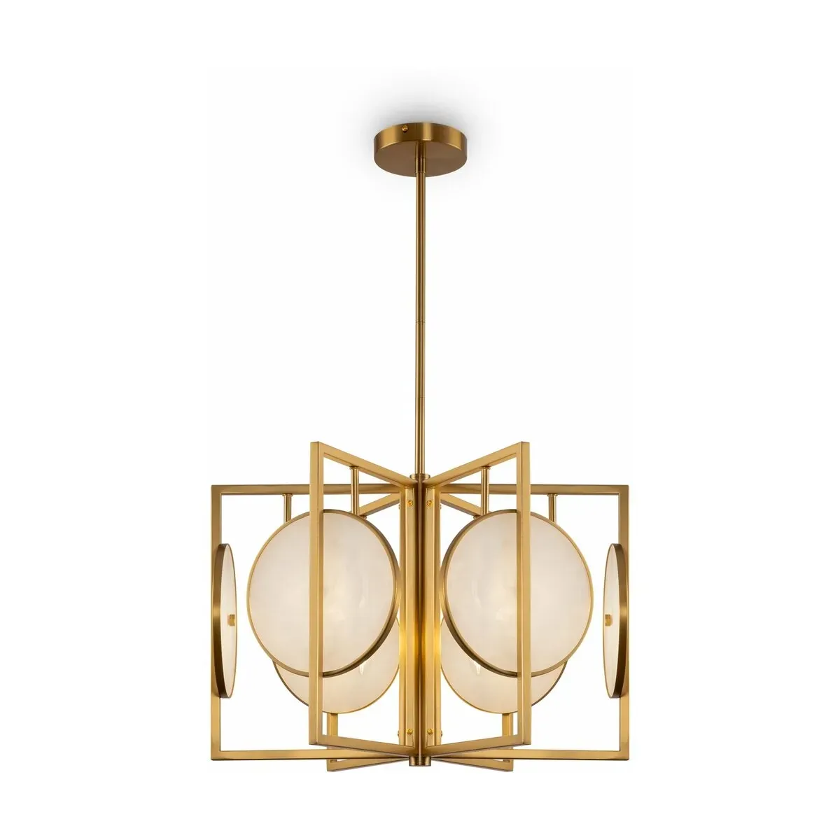 Suspension dorée 6 ampoules Marmo - Maytoni