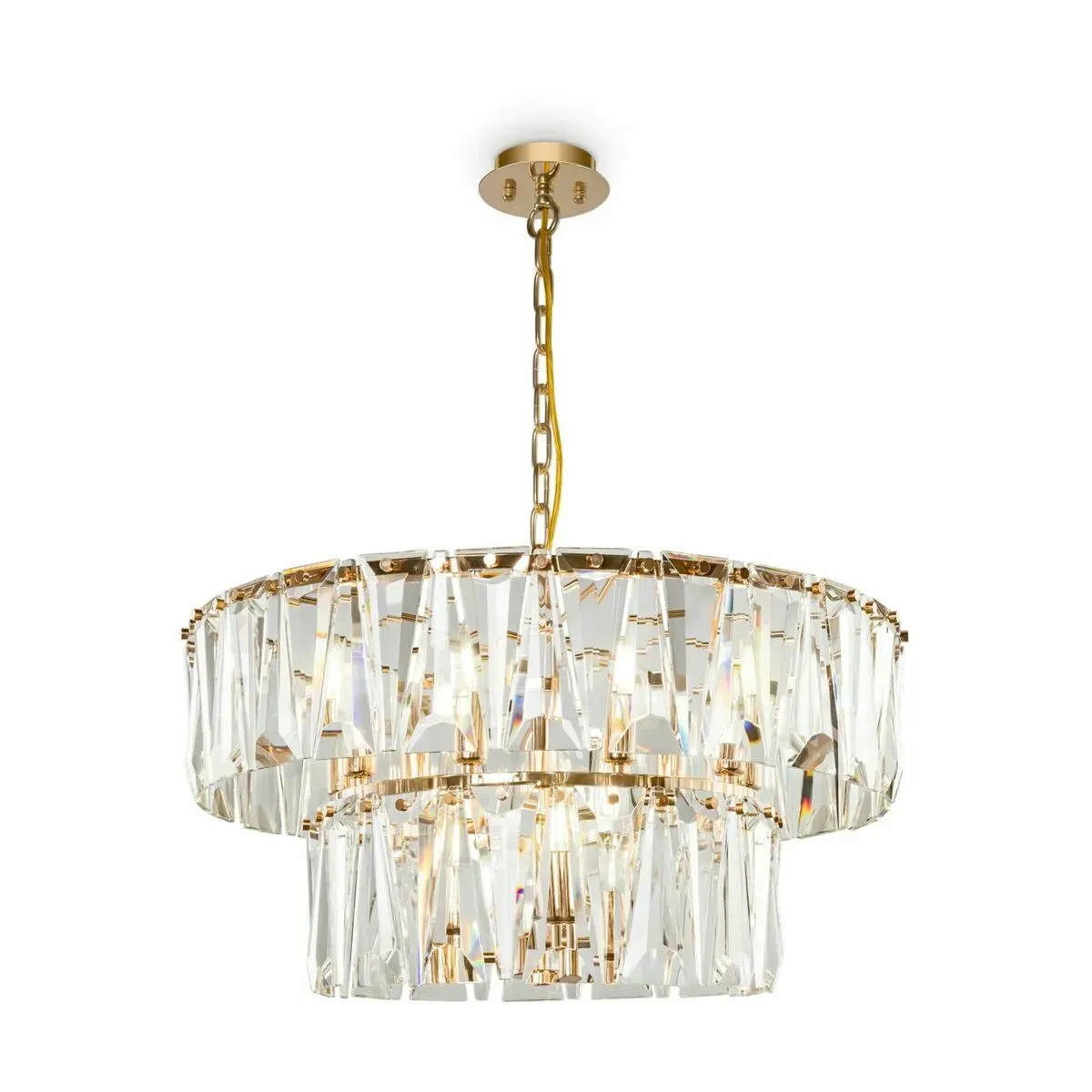 Lustre en métal doré 68 cm Puntes - Maytoni