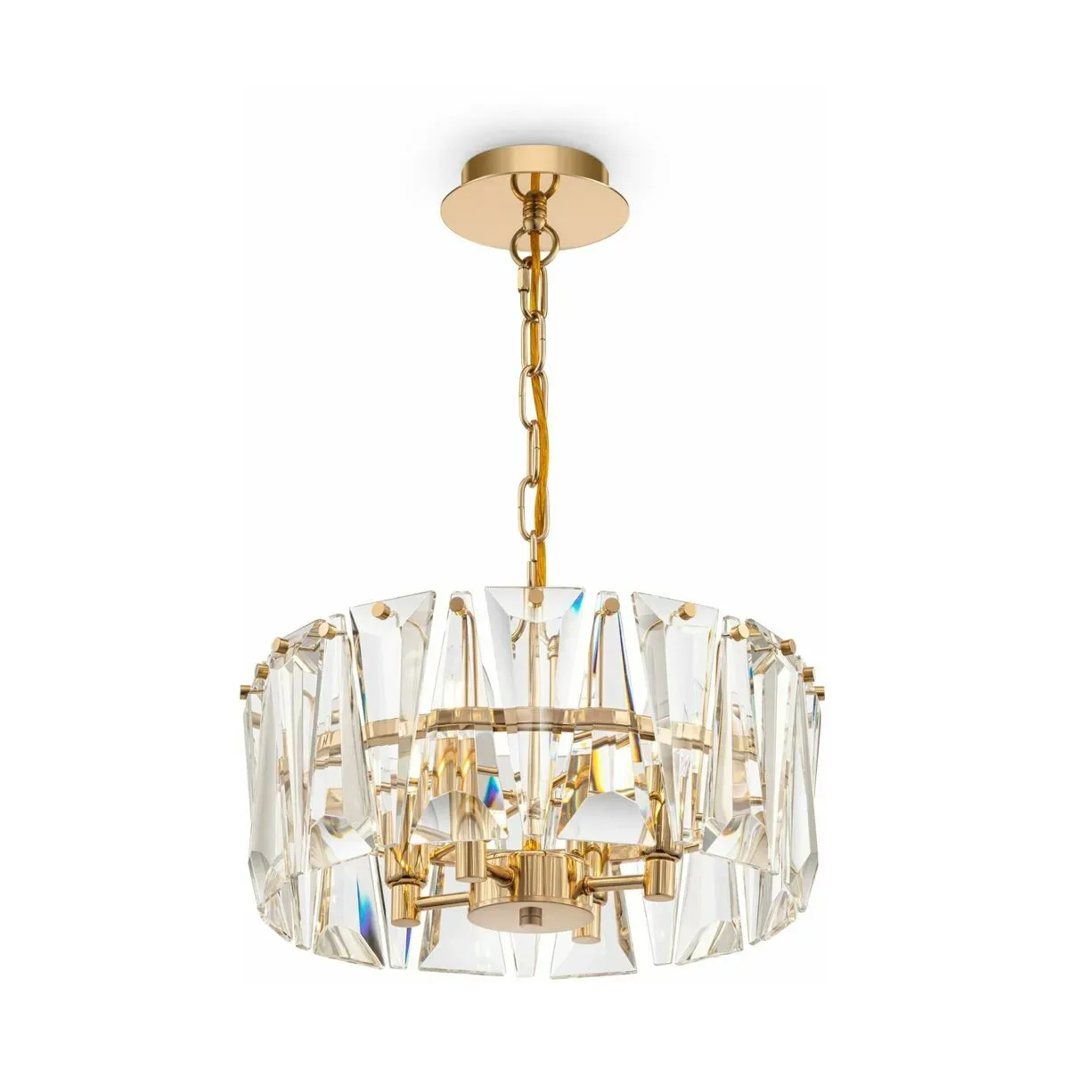 Lustre en métal doré 38 cm Puntes - Maytoni