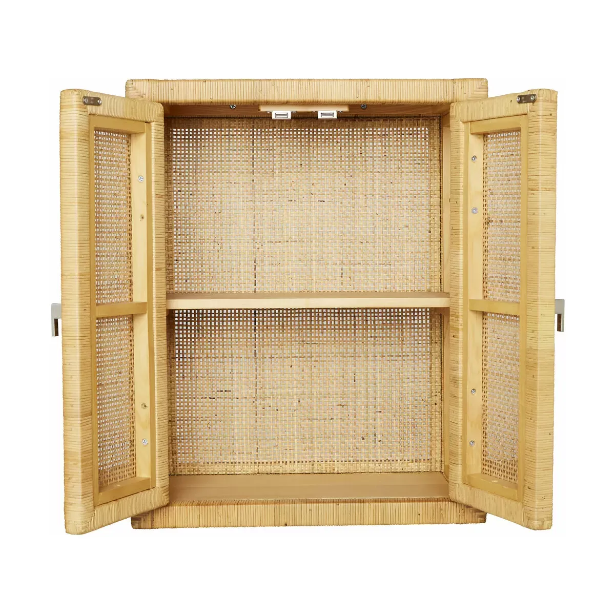 Armoire murale en rotin naturel 40 x 50 x 20 Saigon - KOK