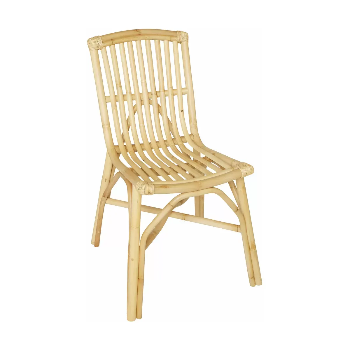 Chaise en rotin naturel 85 x 50 x 60 Magalie - KOK