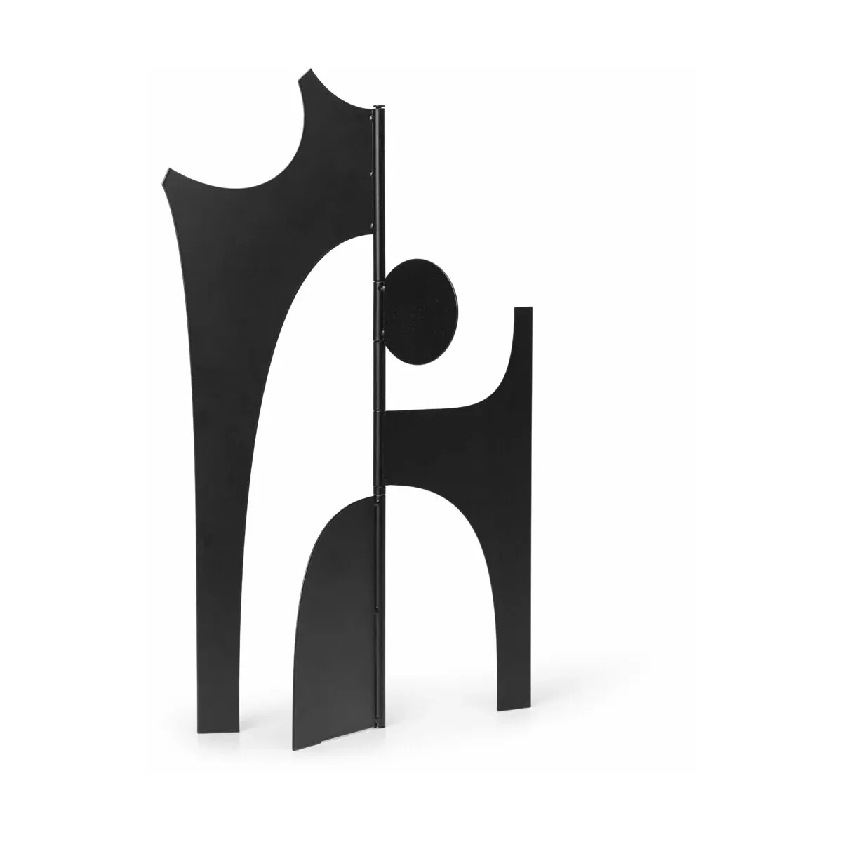 Sculpture en fer noir 20x18x42,7cm Contour Piece - Ferm Living