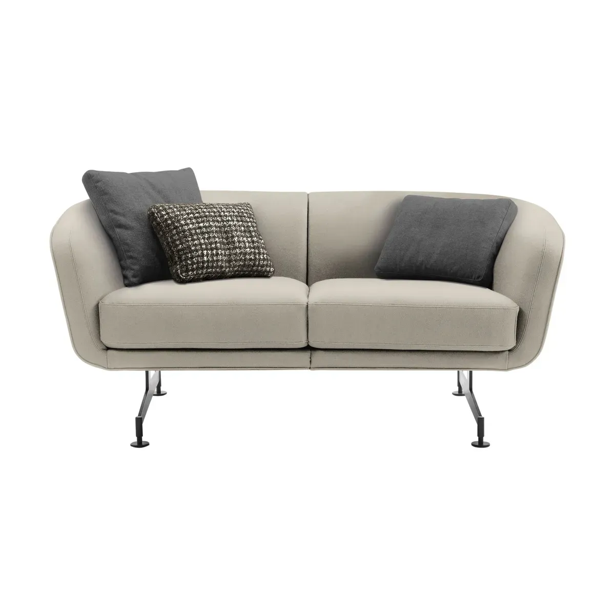 Canapé 2 places tissu beige Betty - Kartell