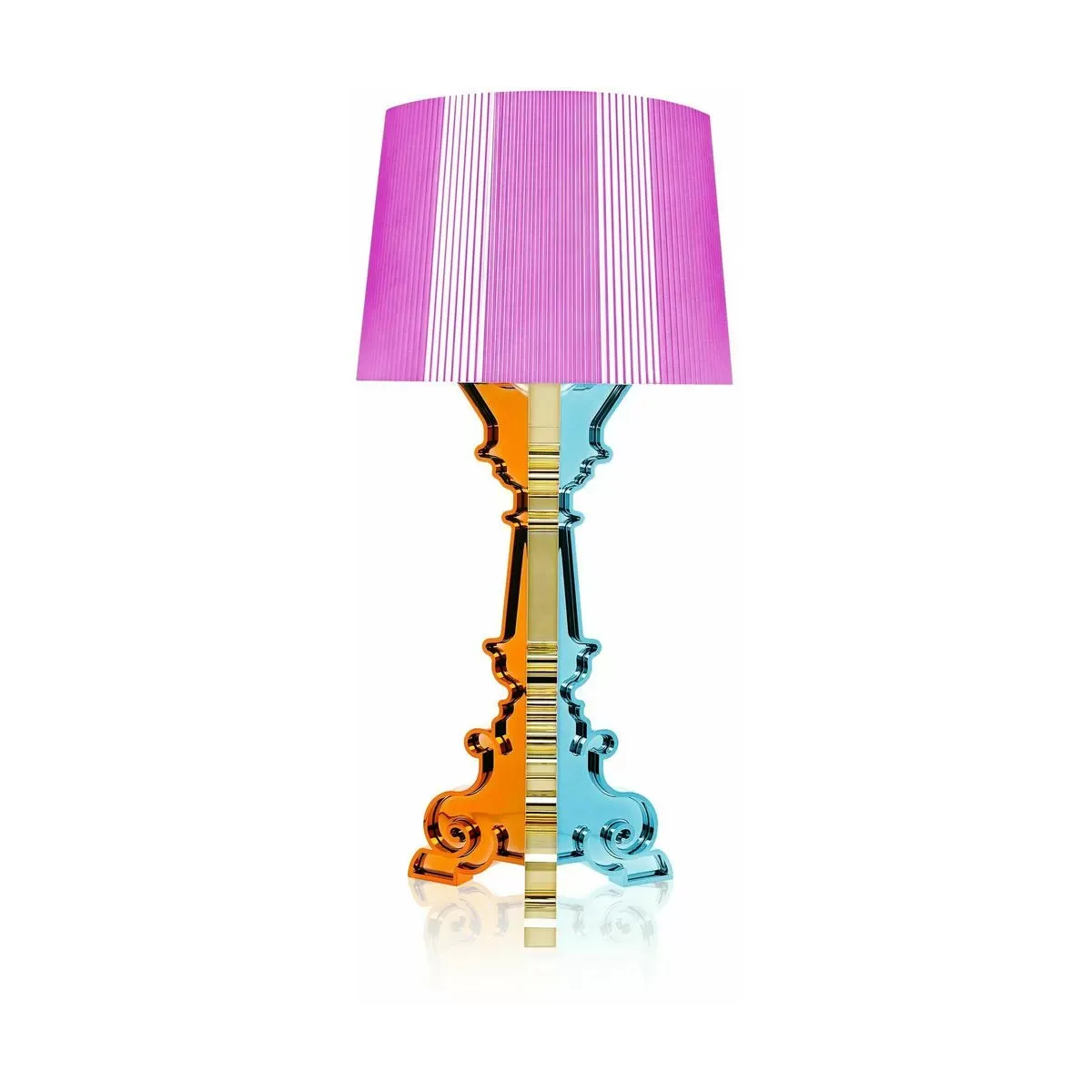 Lampe à hauteur réglable rose fushia Bourgie - Kartell