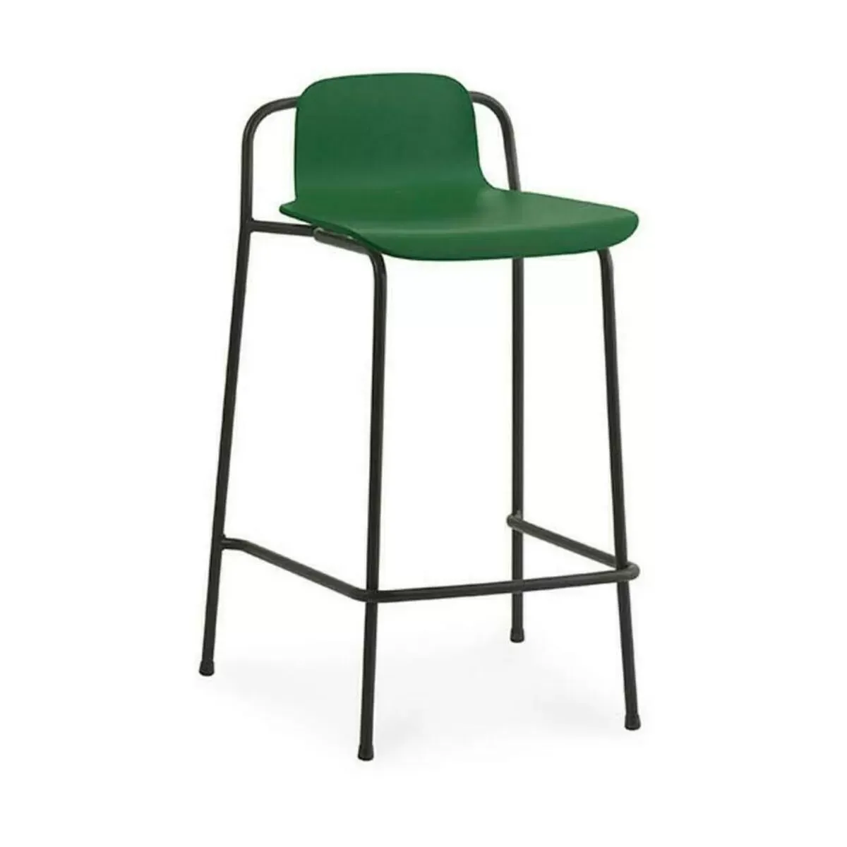 Tabouret de bar Studio 65 Cm Acier Noir - Normann Copenhagen