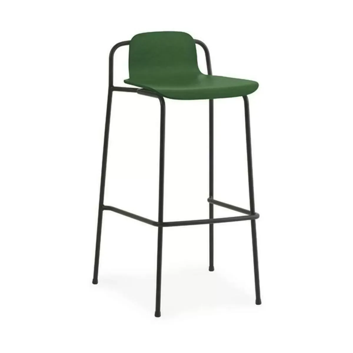 Tabouret de bar Studio 75 Cm Acier Noir - Normann Copenhagen