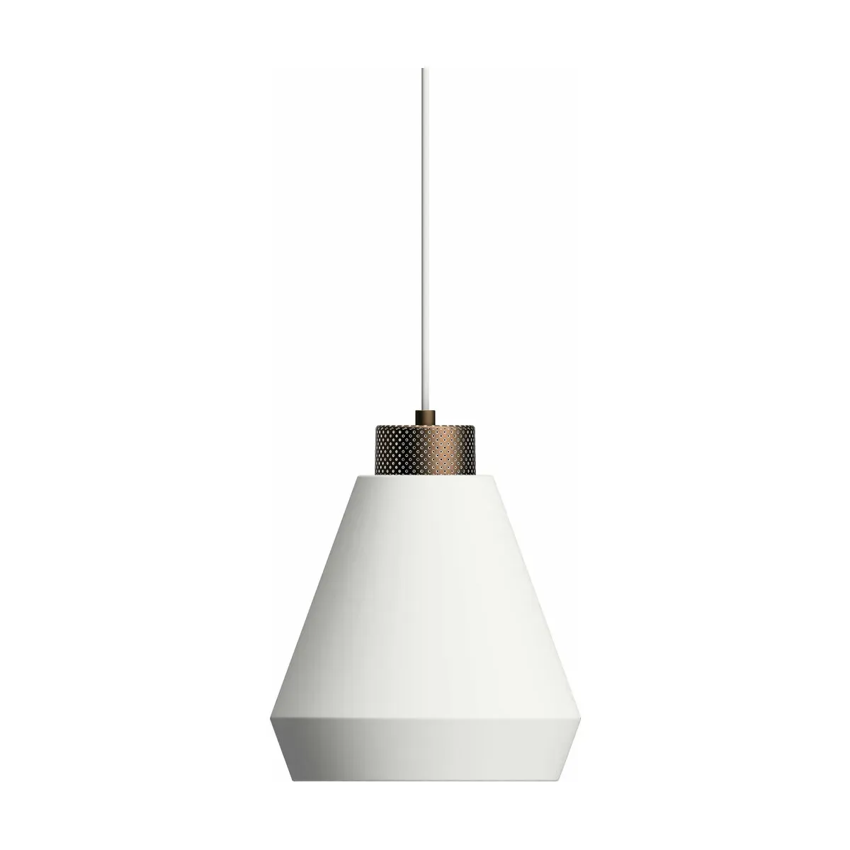 Suspension blanche 25 cm Edge - Herstal