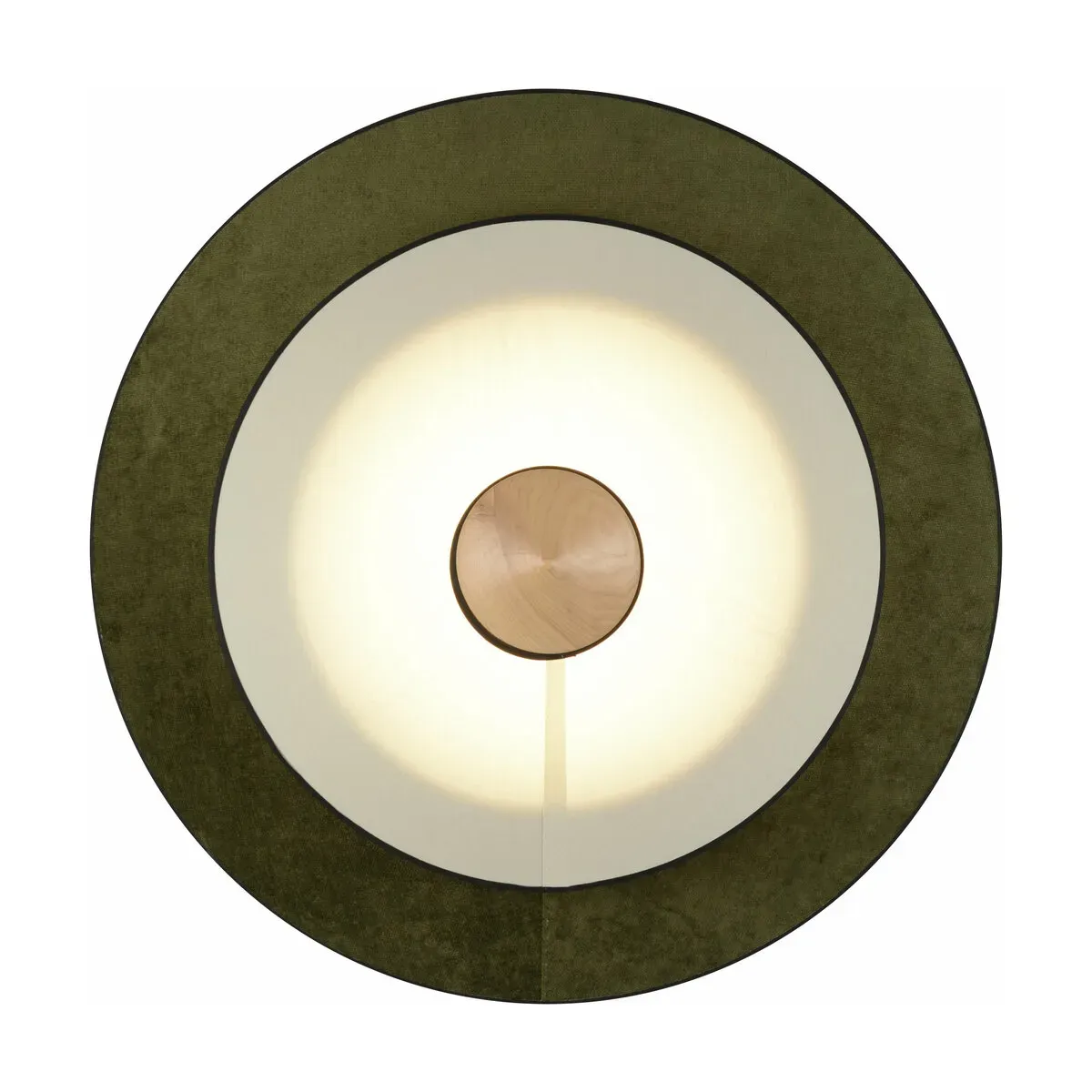 Applique murale en velours vert Evergreen 70 cm Cymbal - Forestier