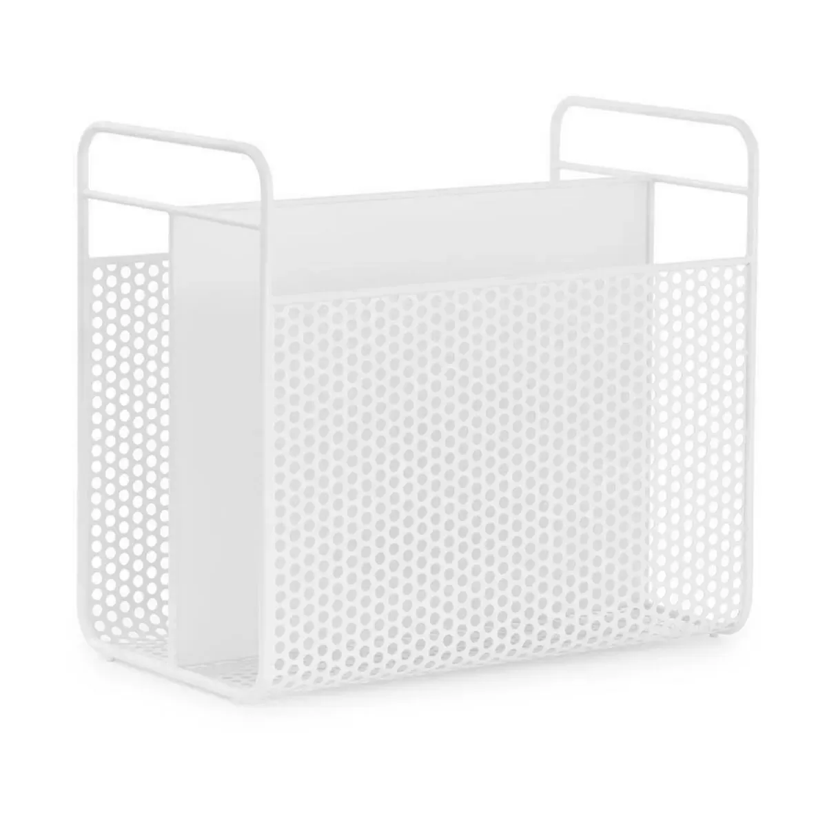 Porte-revues en acier blanc 40 x 23,5 x 36,5 cm Analog - Normann Copenhagen