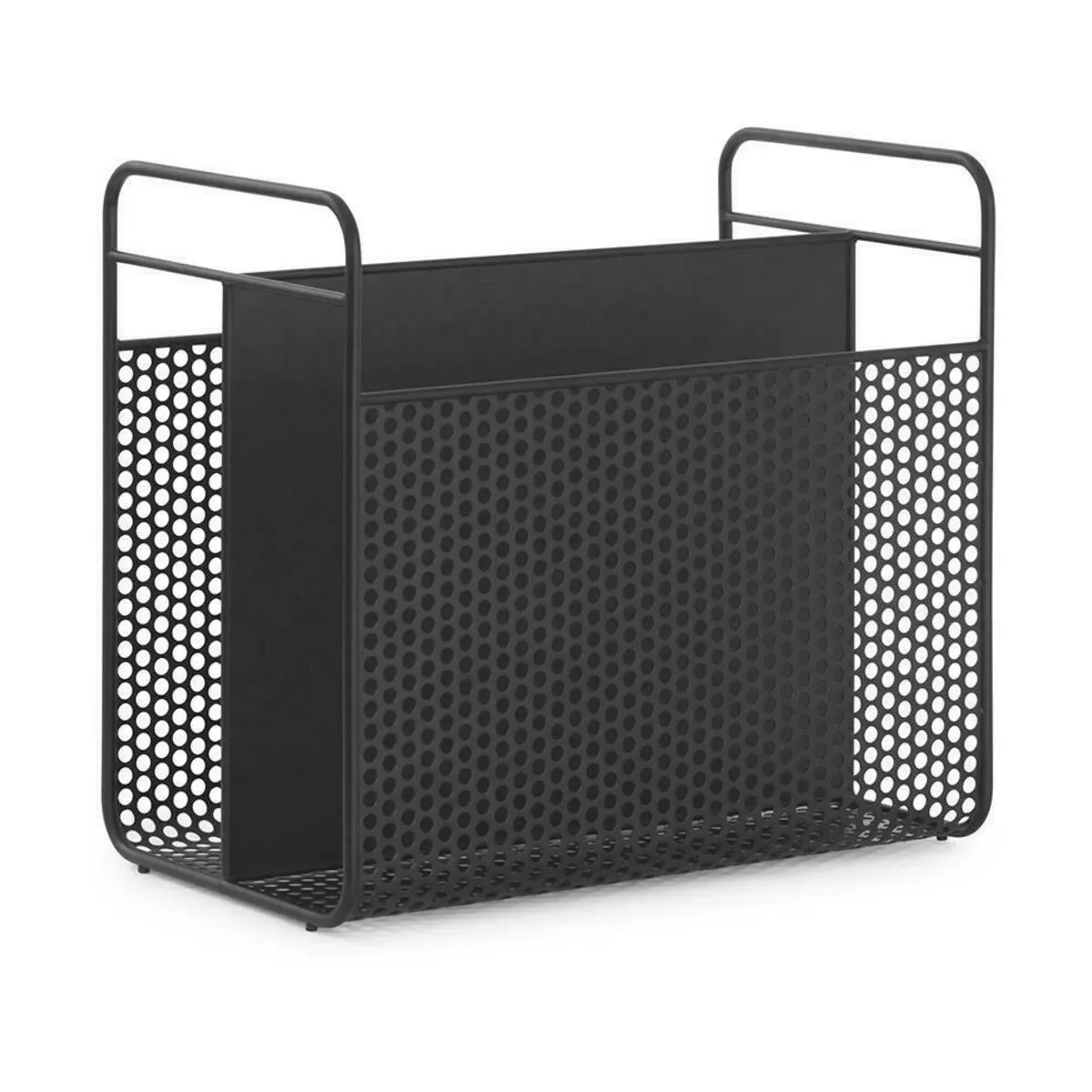 Porte-revues en acier noir 40 x 23,5 x 36,5 cm Analog - Normann Copenhagen