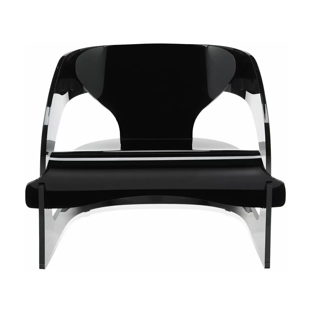 Fauteuil noir Joe Colombo - Kartell