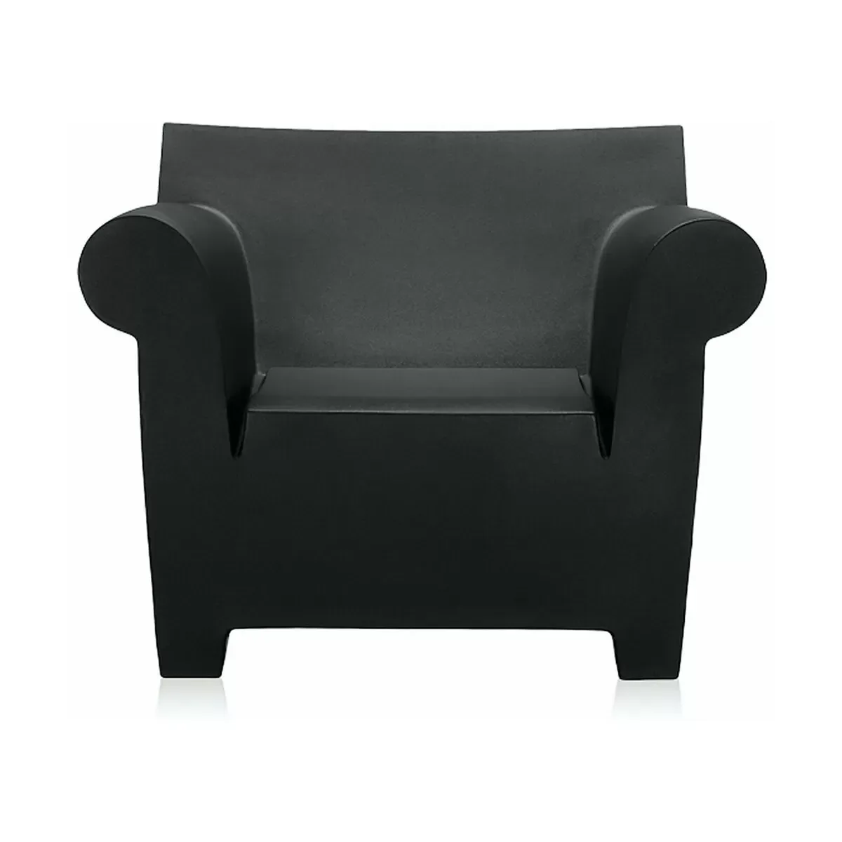 Fauteuil de jardin noir 102 cm Bubble Club - Kartell