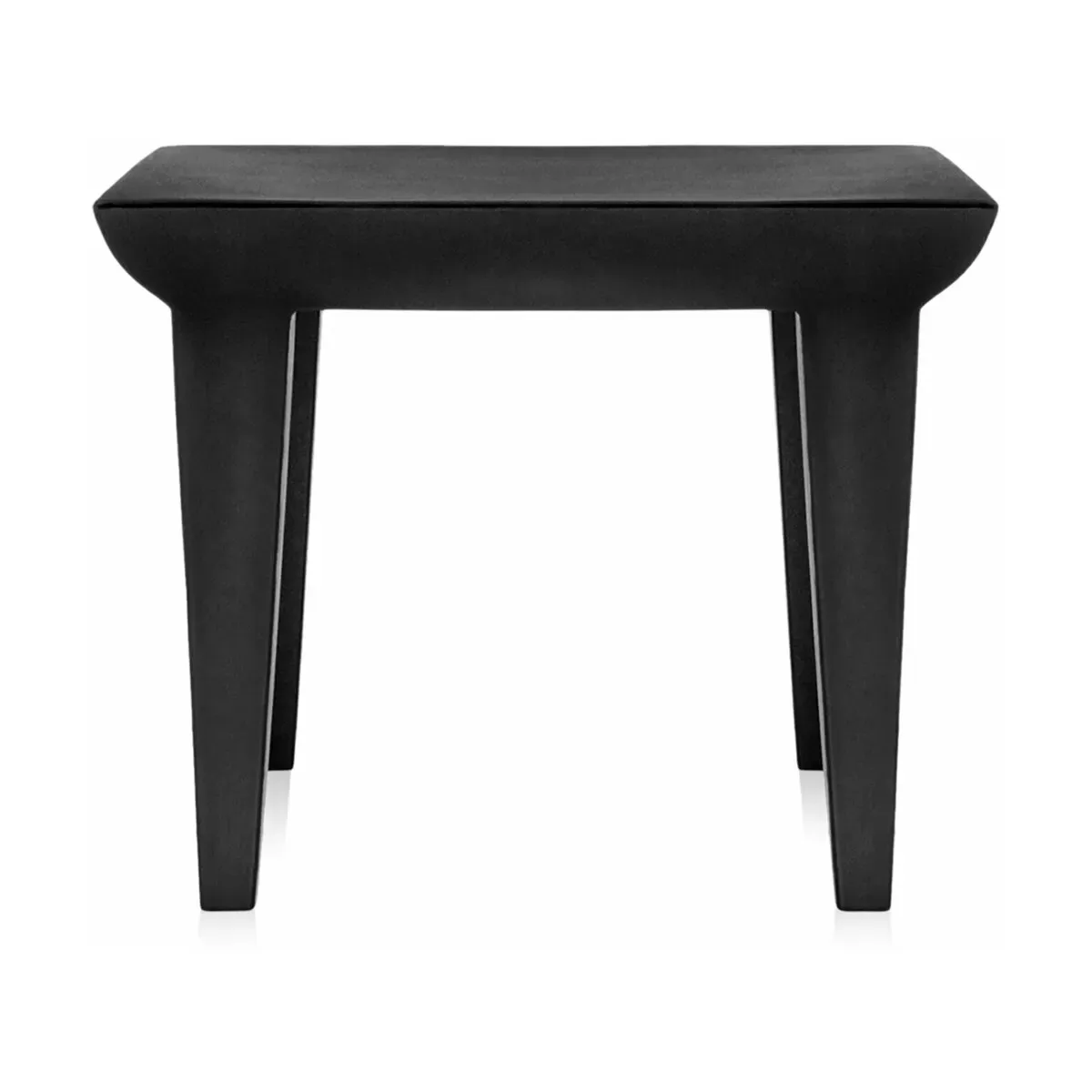 Table basse de jardin carrée noire Bubble Club - Kartell