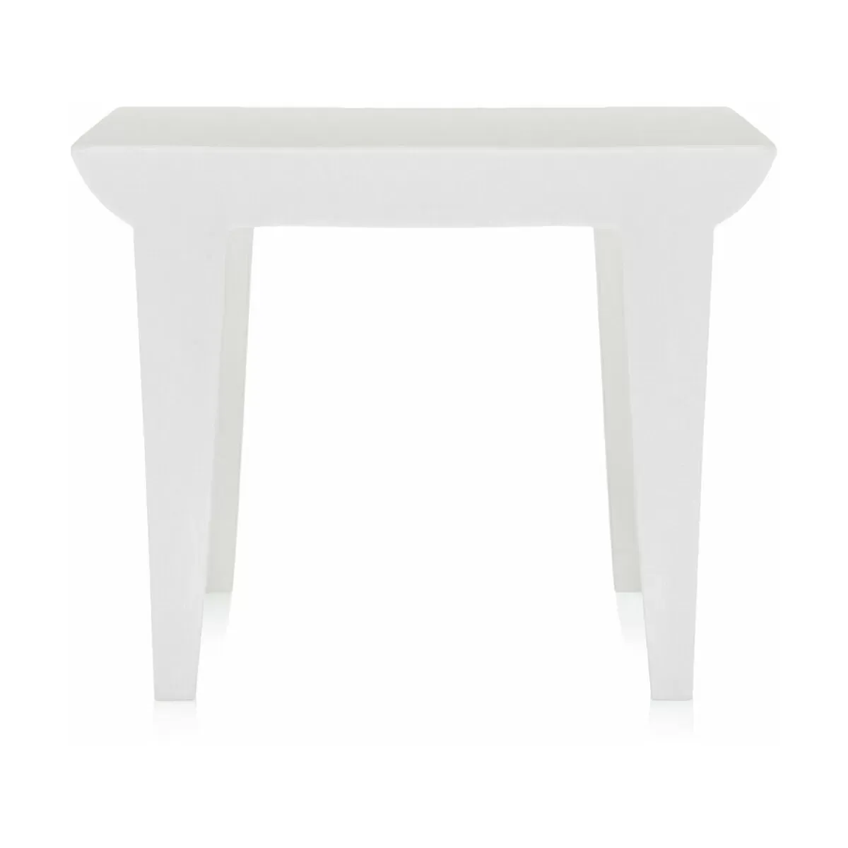 Table basse de jardin carrée blanche Bubble Club - Kartell