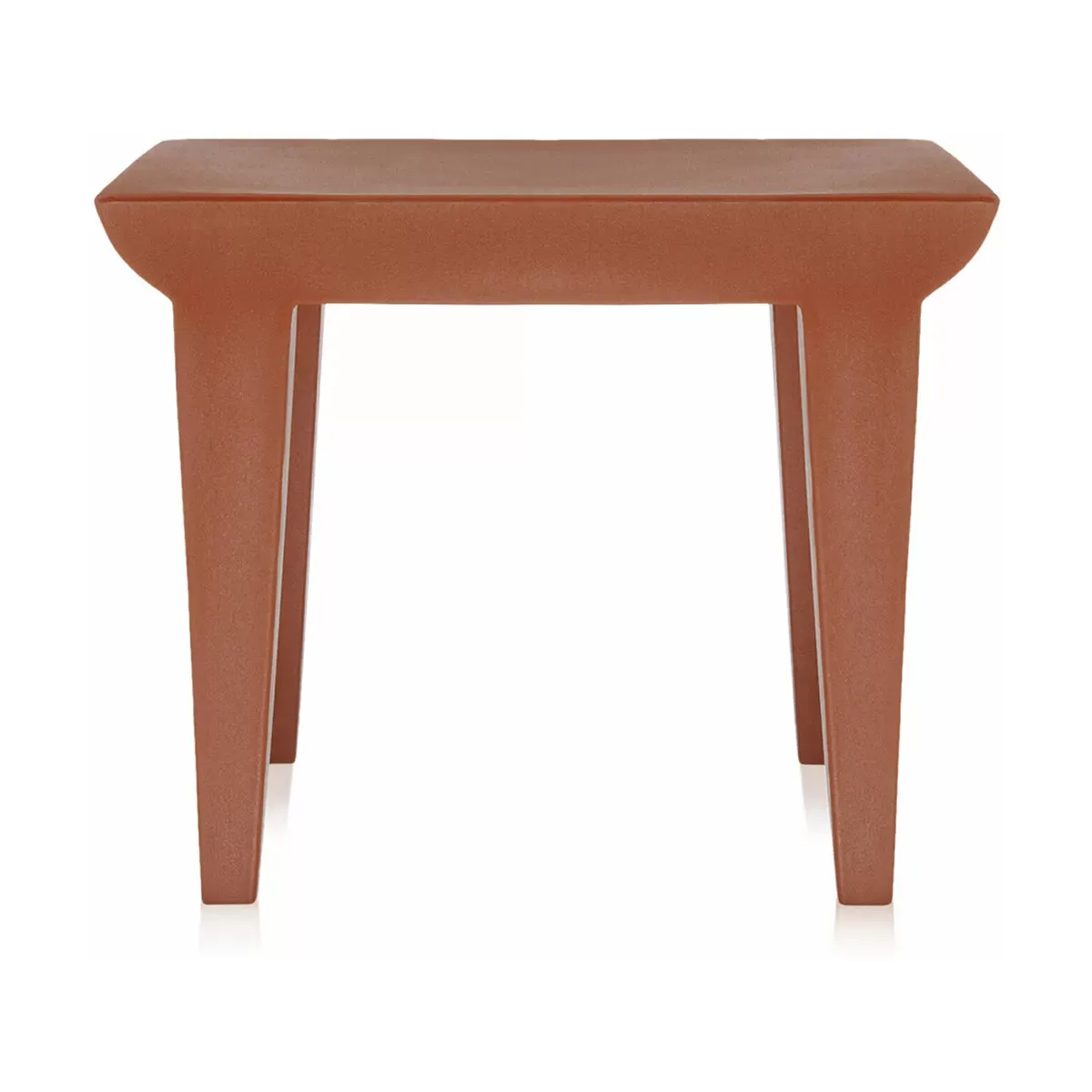 Table basse de jardin carrée terracotta Bubble Club - Kartell