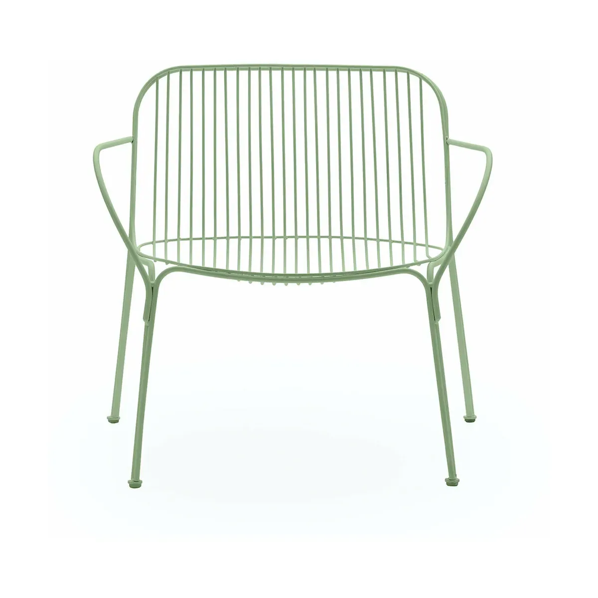 Fauteuil de jardin en acier vert Hiray - Kartell