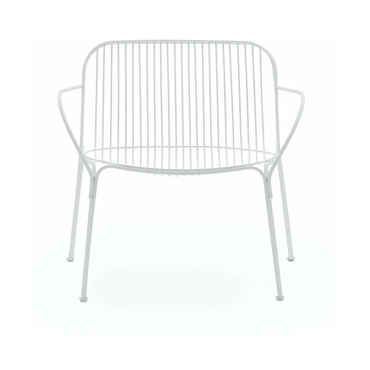 Fauteuil de jardin en acier blanc Hiray - Kartell