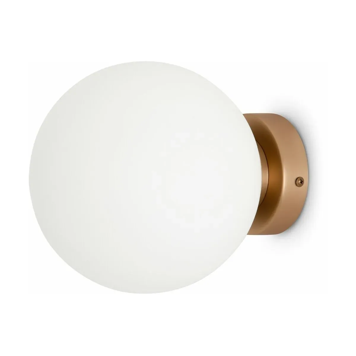 Applique murale en verre et métal 18 cm Basic form - Maytoni