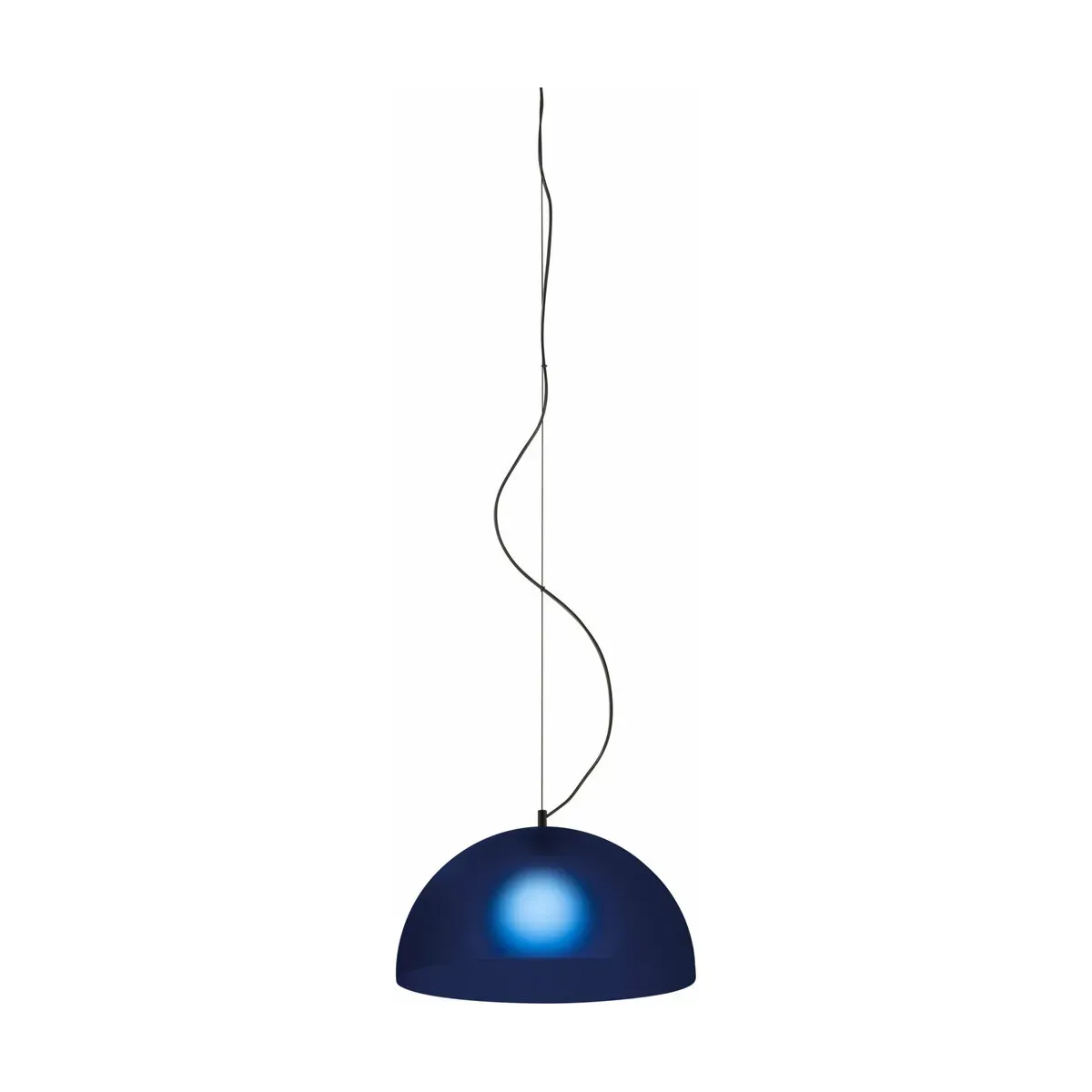 Suspension en métal bleu 45 cm Bubbles - Martinelli Luce