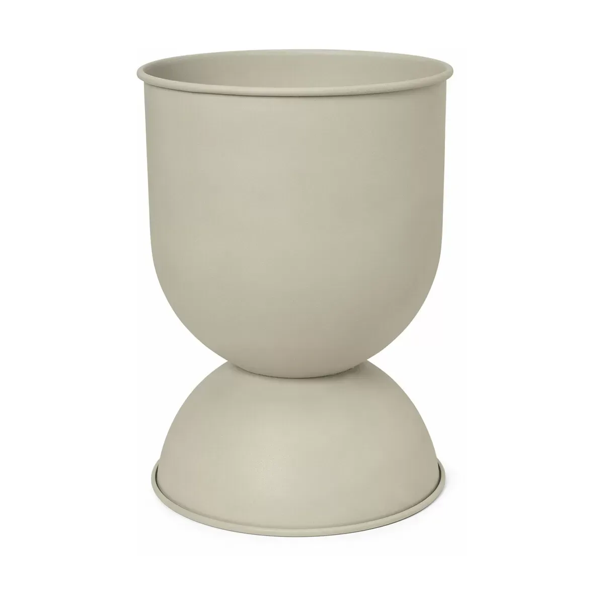 Cache-pot beige Hourglass L - Ferm Living