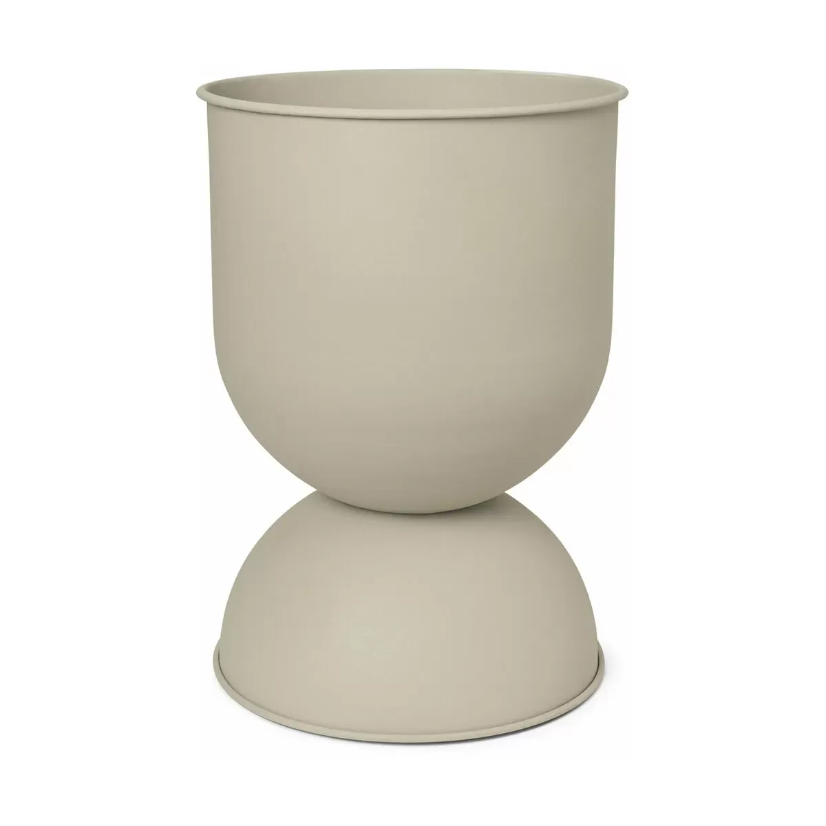 Cache-pot beige Hourglass M - Ferm Living