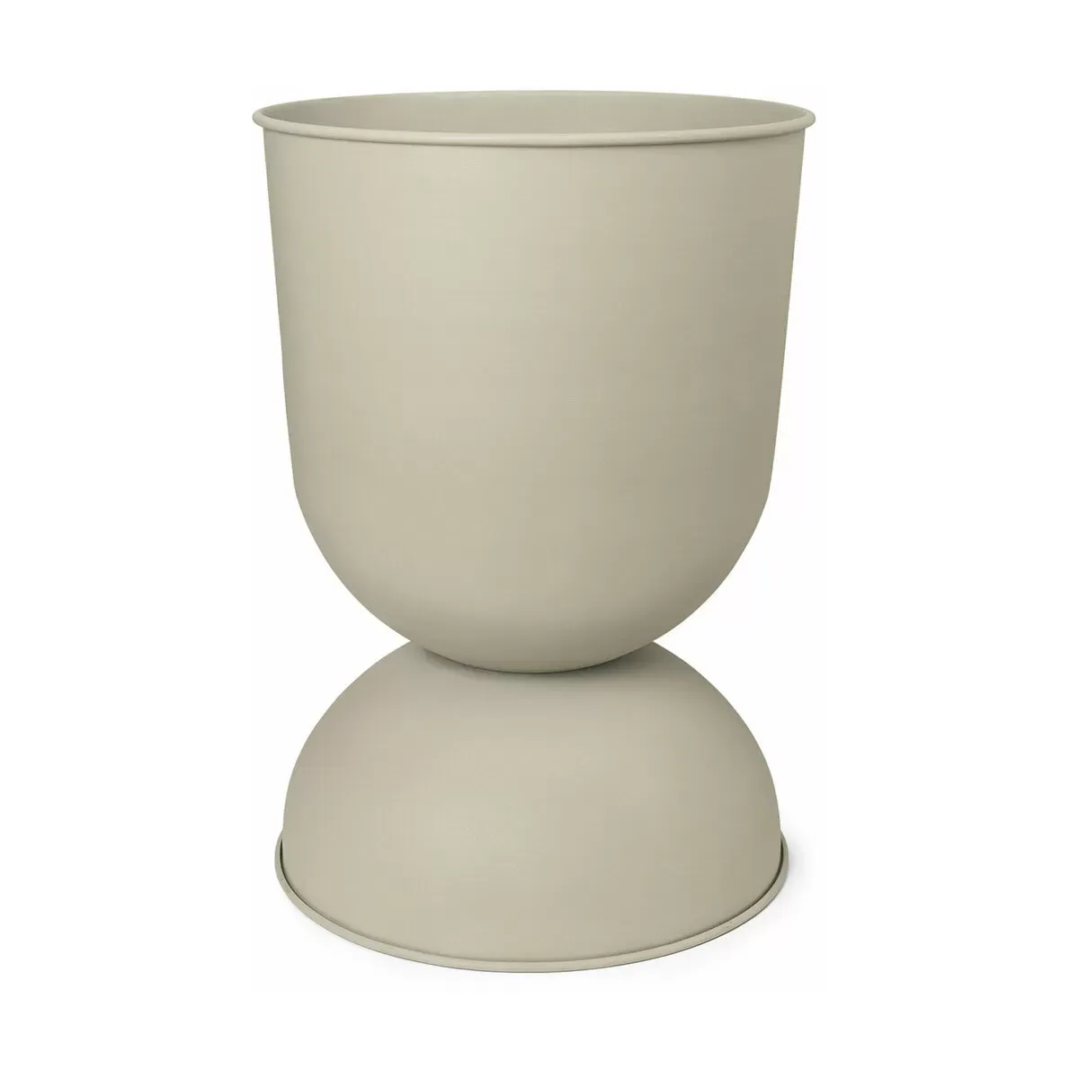 Cache-pot beige Hourglass S - Ferm Living