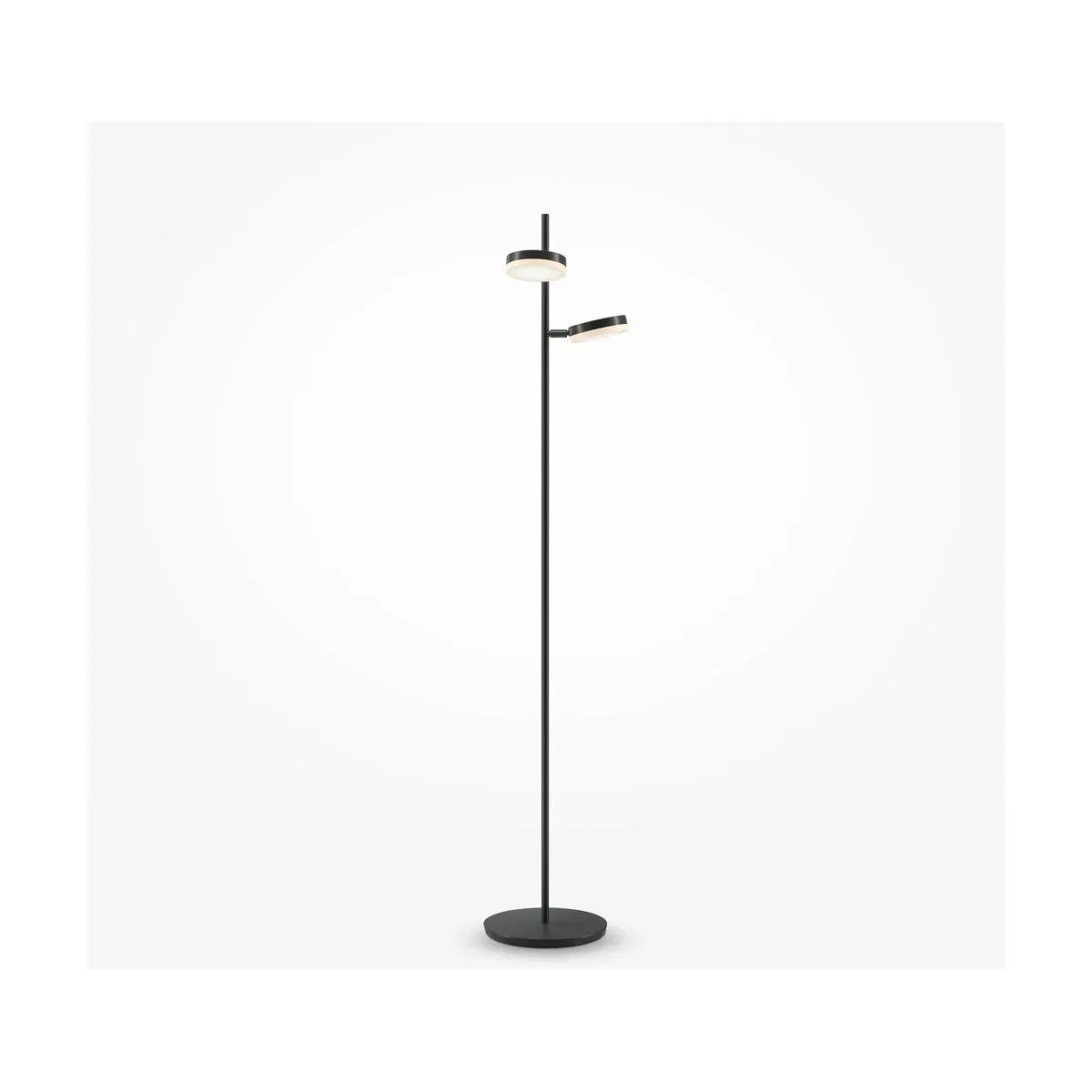 Lampadaire en métal noir 145 cm Fad - Maytoni