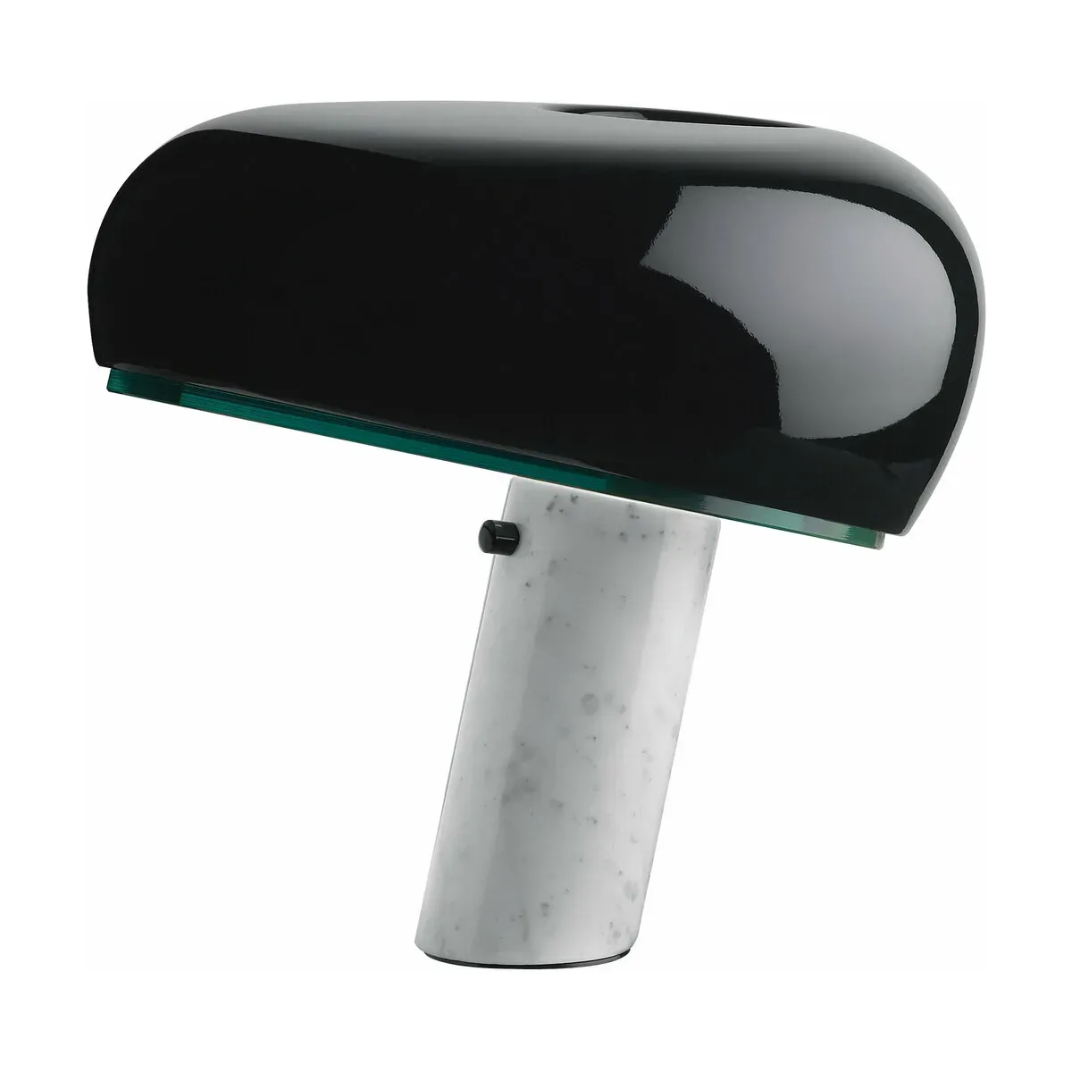 Lampe de table design noire Snoopy - Flos