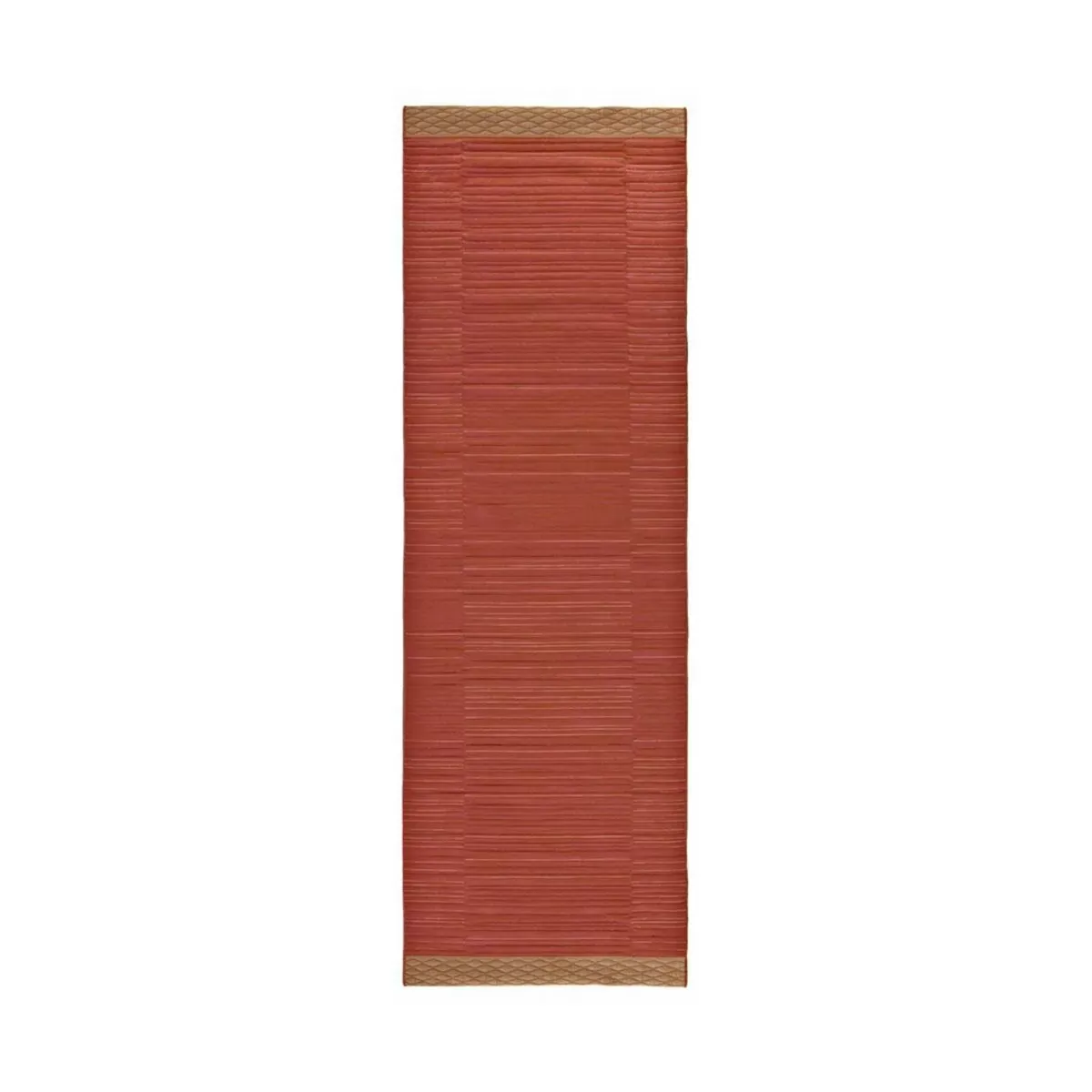 Tapis de couloir en tissage rouge 240x80 cm Guna 01 - Gervasoni