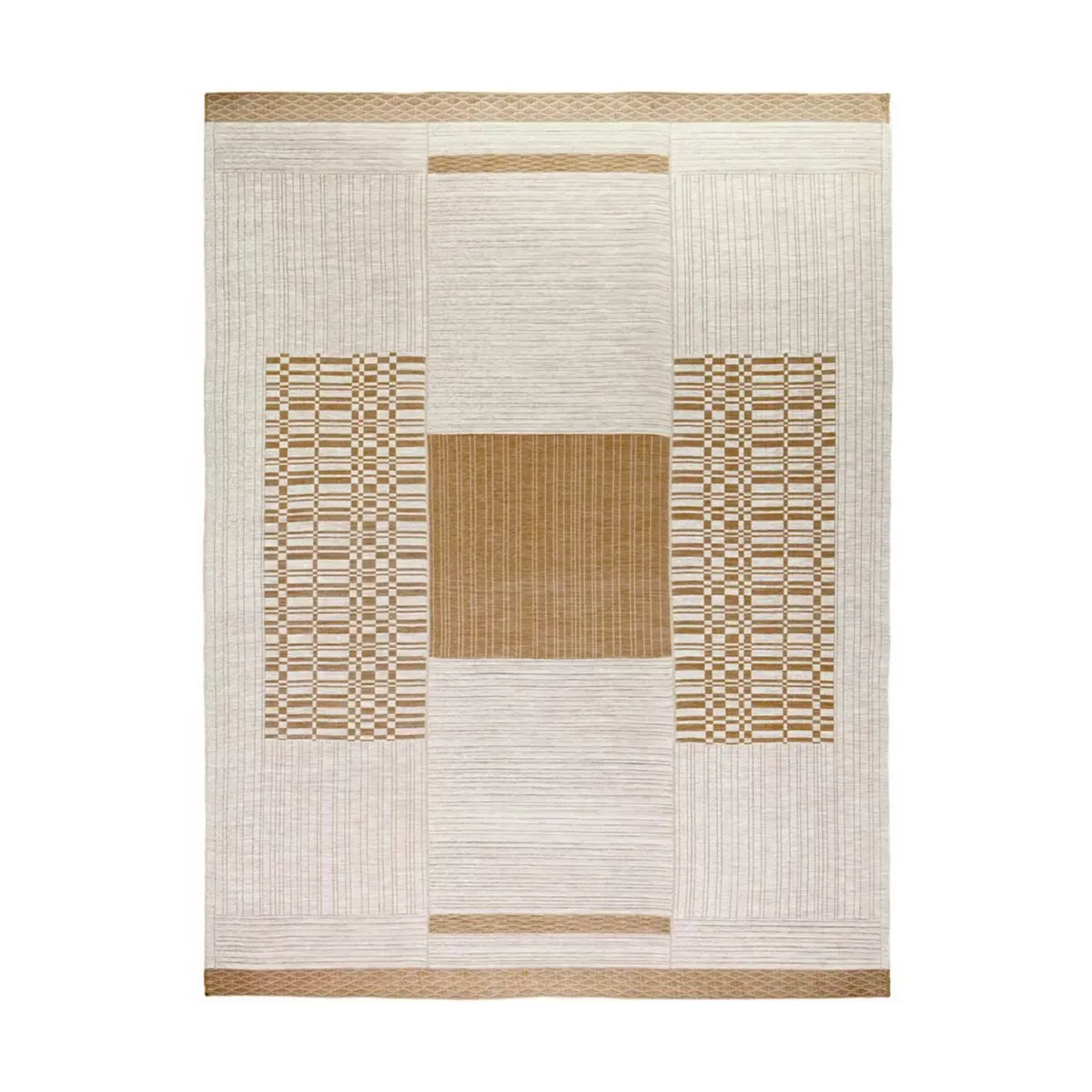 Tapis rectangulaire en tissage naturel 300x230 cm Guna 03 - Gervasoni