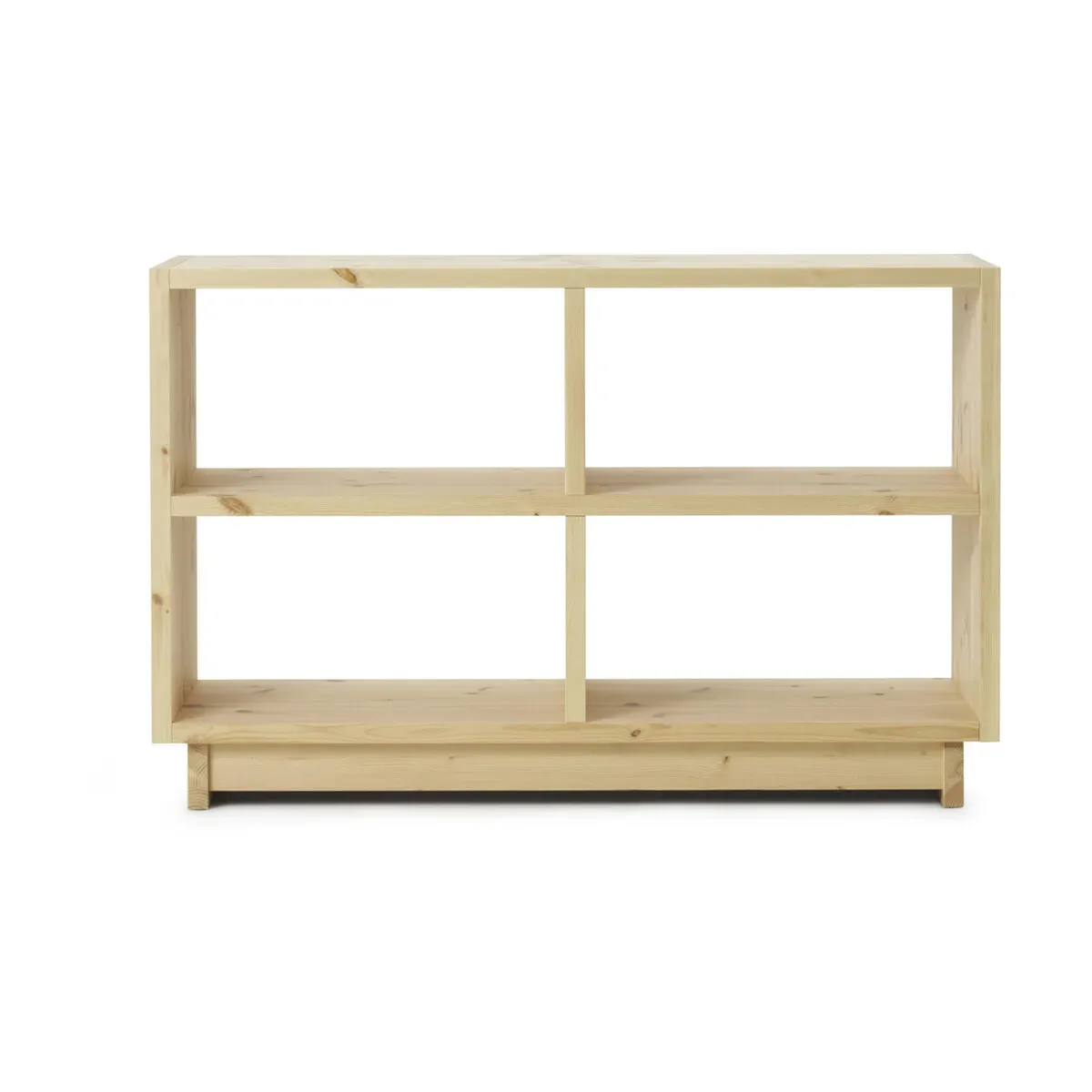 Bibliothèque en bois de pin 123 x 80 cm Plank Medium - Normann Copenhagen