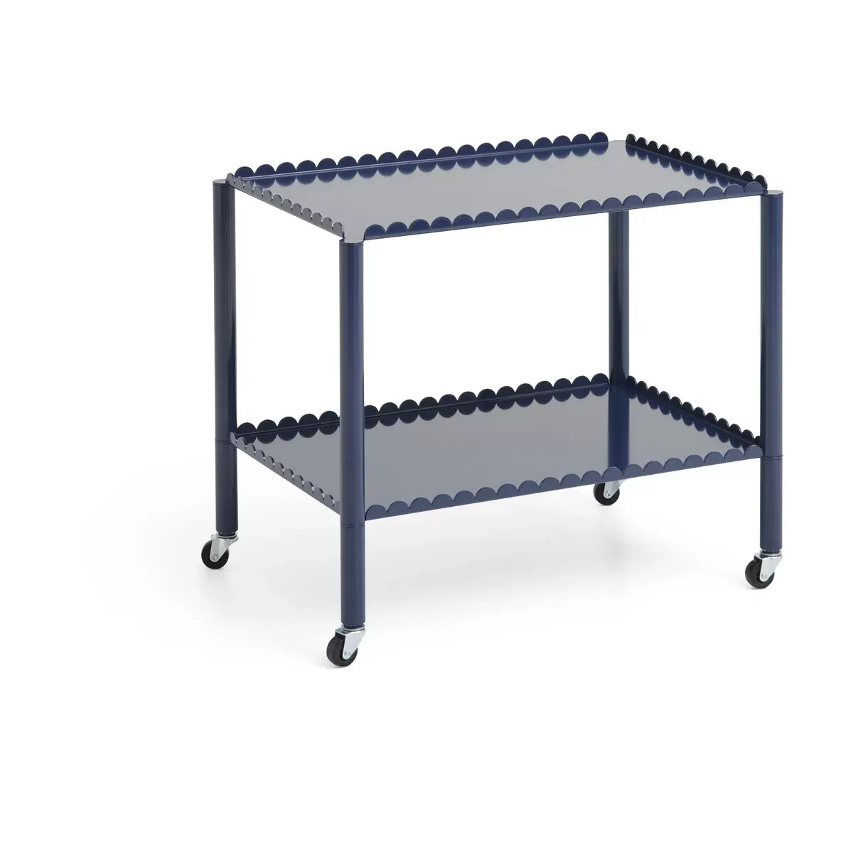 Desserte en acier bleu Arcs - Hay