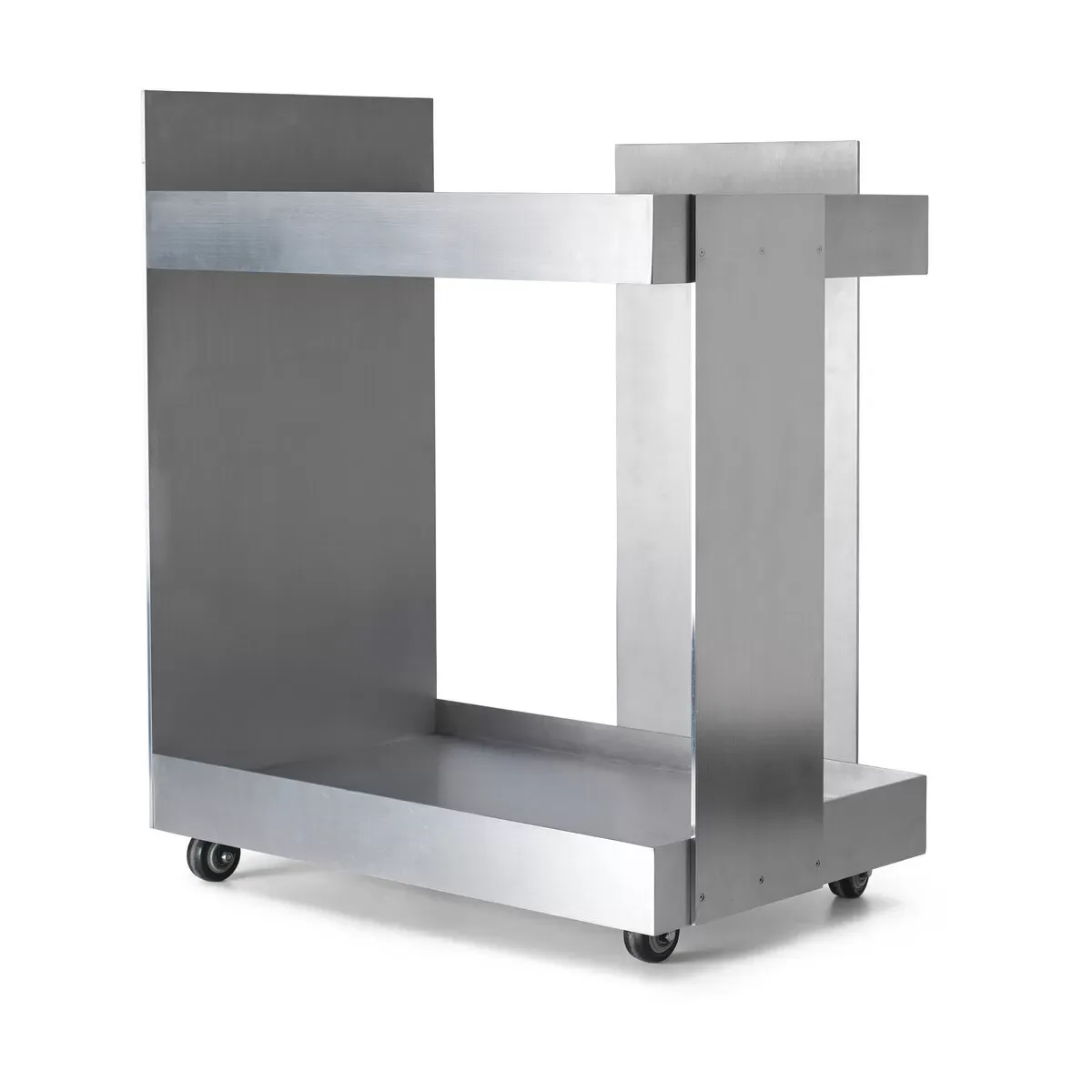 Desserte en aluminium brossé Lager - Ferm Living