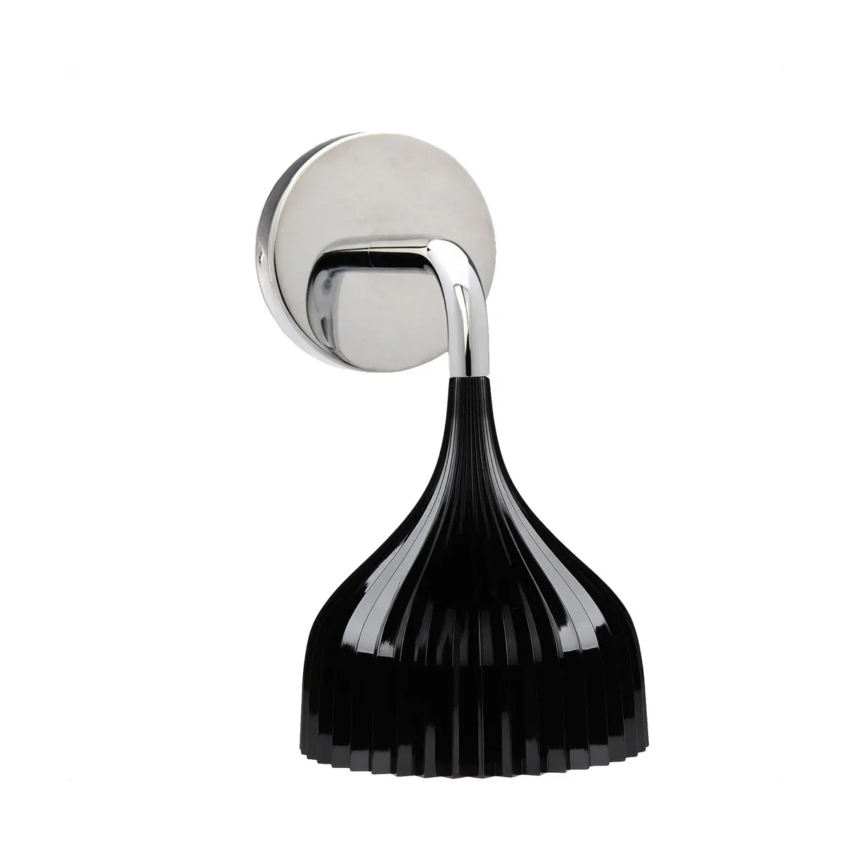 Applique noire brillant 13,5 cm E' - Kartell