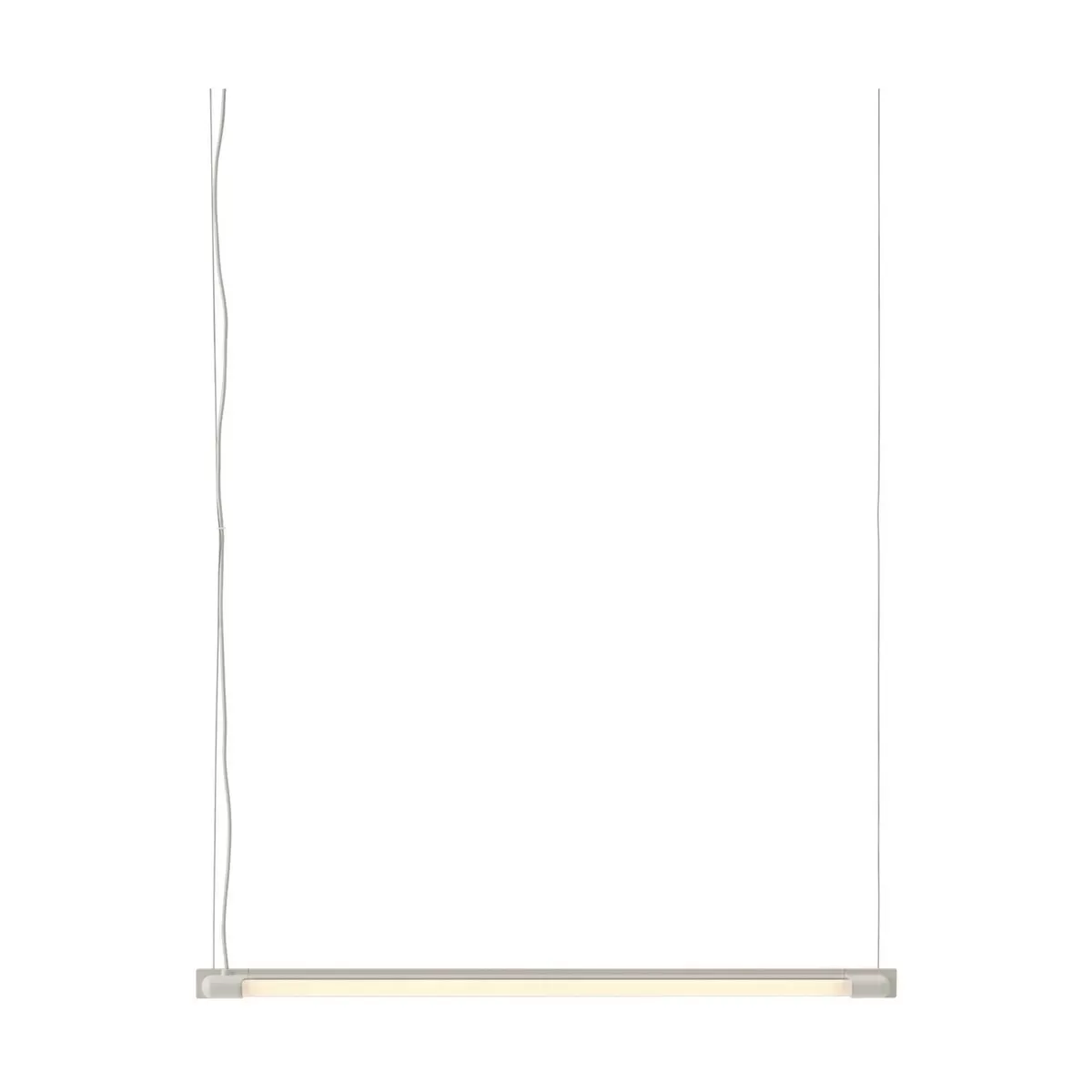 Suspension en aluminium gris 60 cm - Muuto