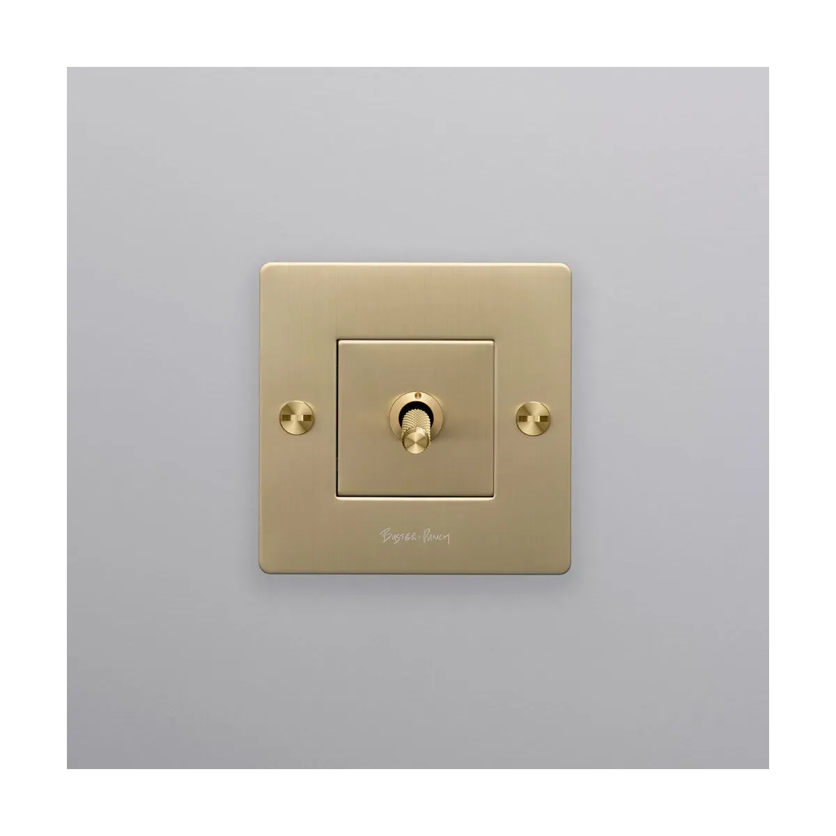 Interrupteur à bascule 1G laiton Toggle - Buster+Punch