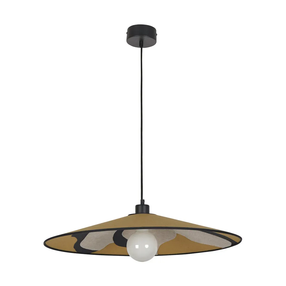 Suspension en tissu nostalgia curry 60 cm Sonia laudet - Market set