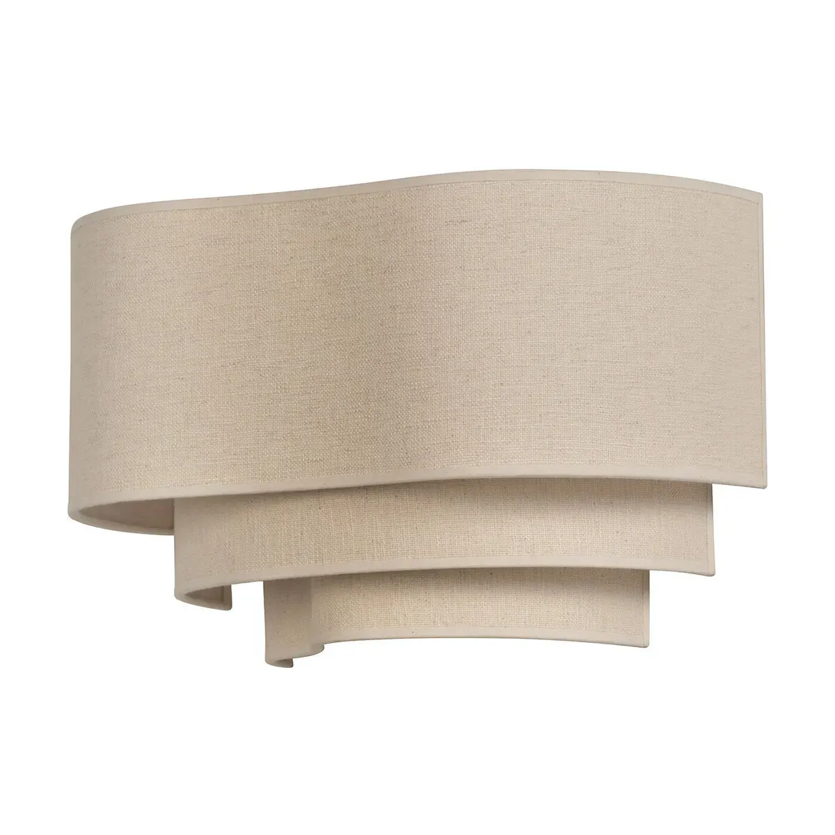 Applique en métal et en tissu crème 40 cm Pebble - Market set