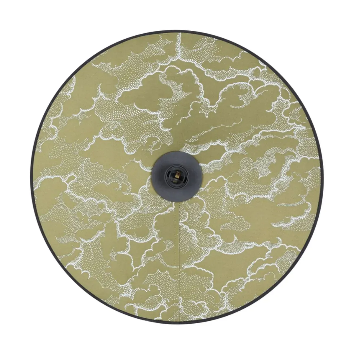 Applique conique bi-matière en métal peint kaki 50 cm Gatsby - Market set