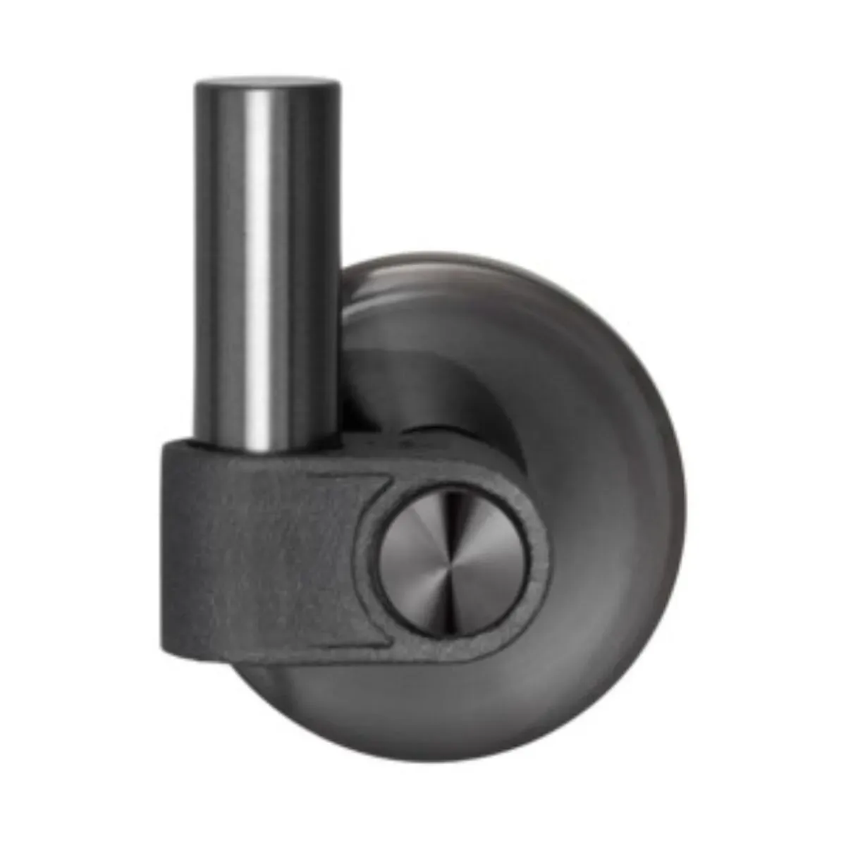 Crochet en métal massif gun metal 7,65 x 4,1 cm - Buster+Punch