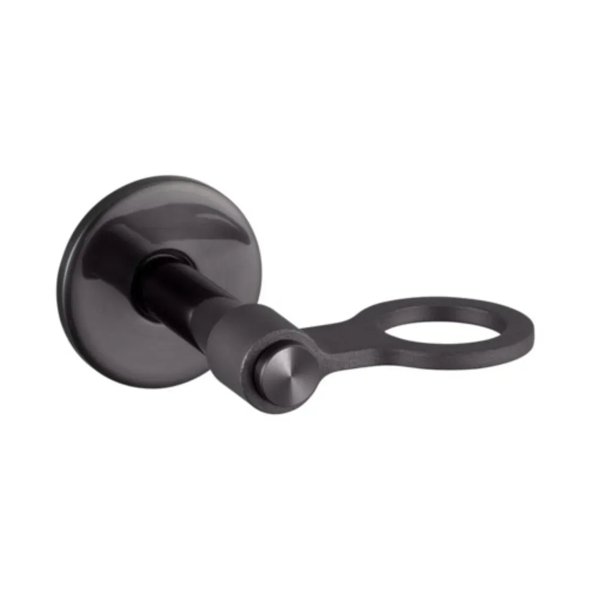 Porte bouteille de savon simple en métal massif bronze 14 cm - Buster+Punch