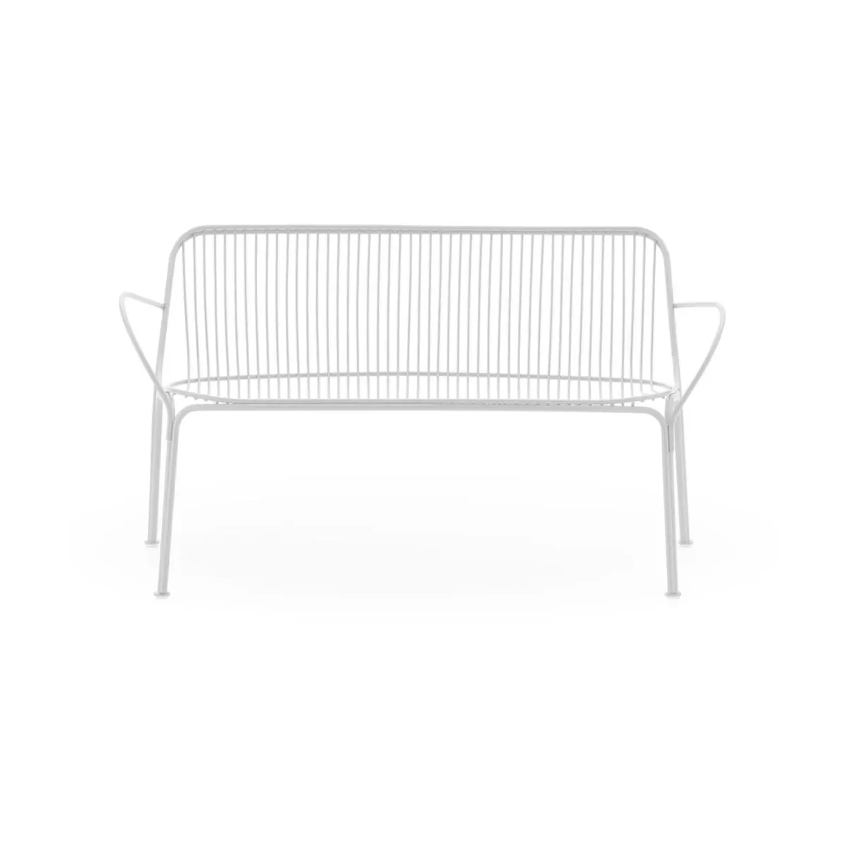 Canapé de jardin en acier blanc 121 cm Hiray - Kartell