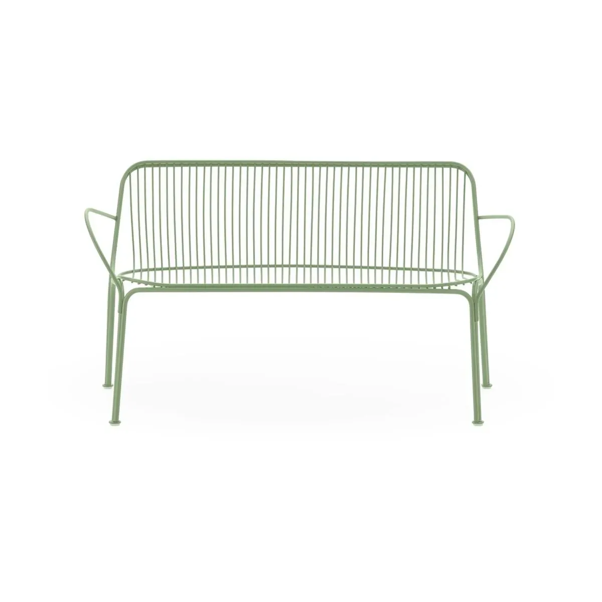 Canapé de jardin en acier vert 121 cm Hiray - Kartell
